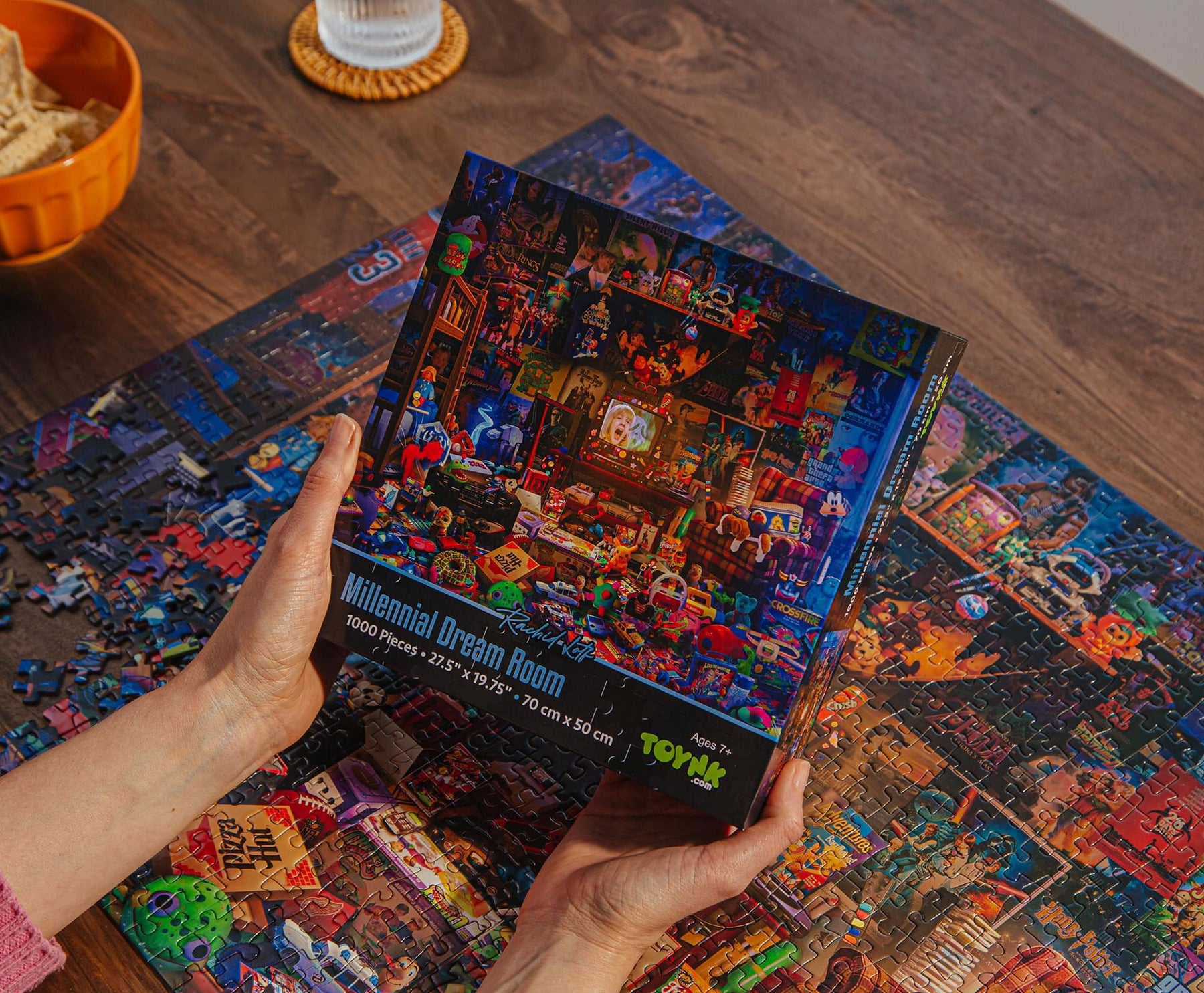 Millennial Dream Room 1000-Piece Jigsaw Puzzle By Rachid Lotf | Toynk Exclusive