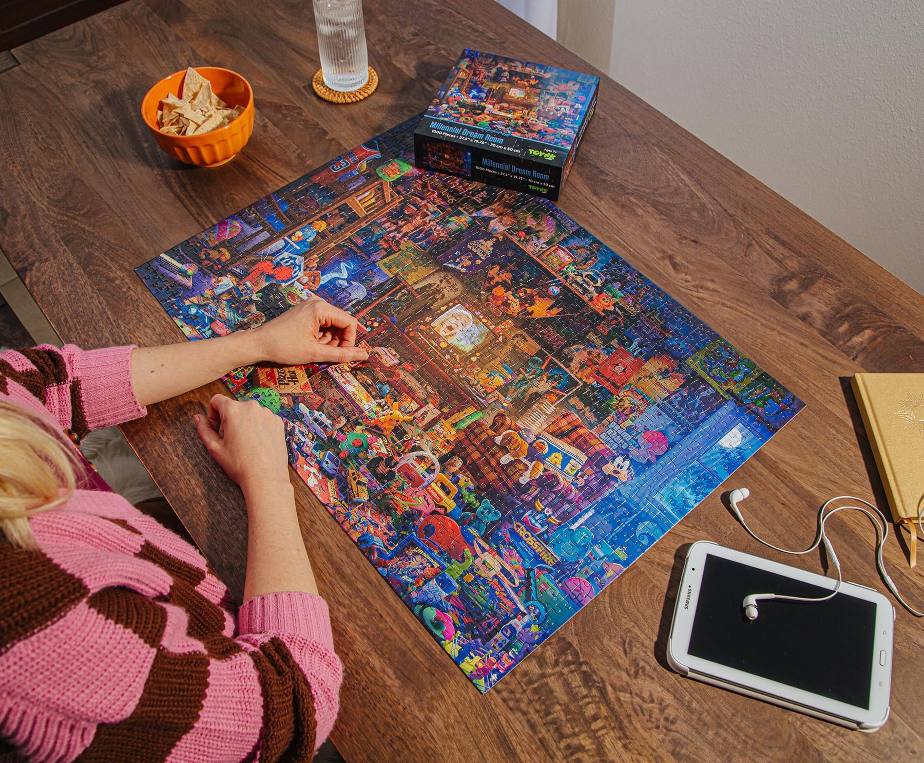 Millennial Dream Room 1000-Piece Jigsaw Puzzle By Rachid Lotf | Toynk Exclusive