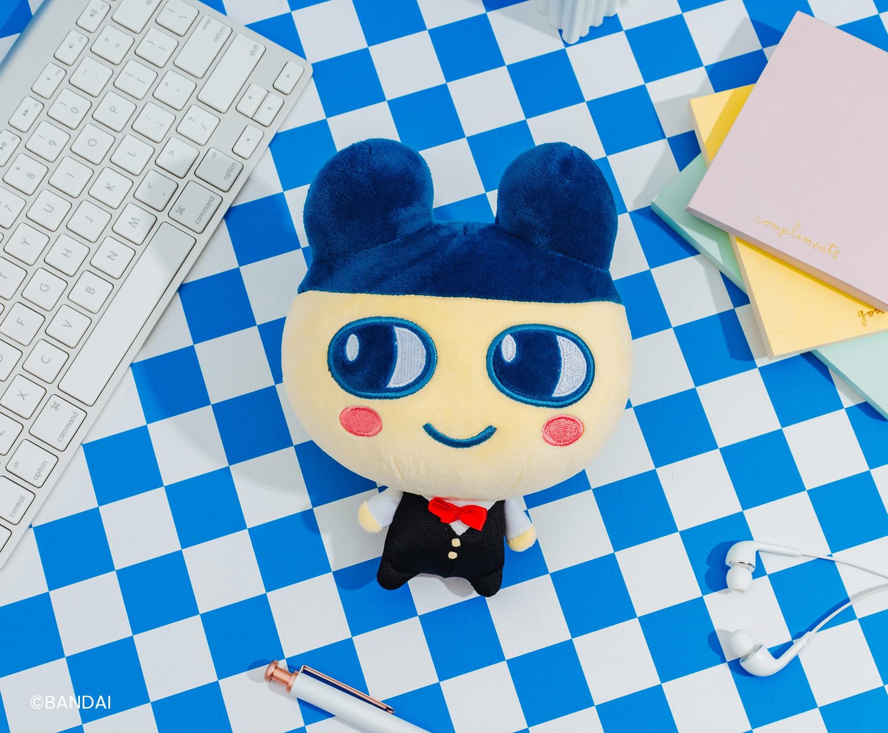 Tamagotchi Mametchi Waiter 6-Inch Collector Plush