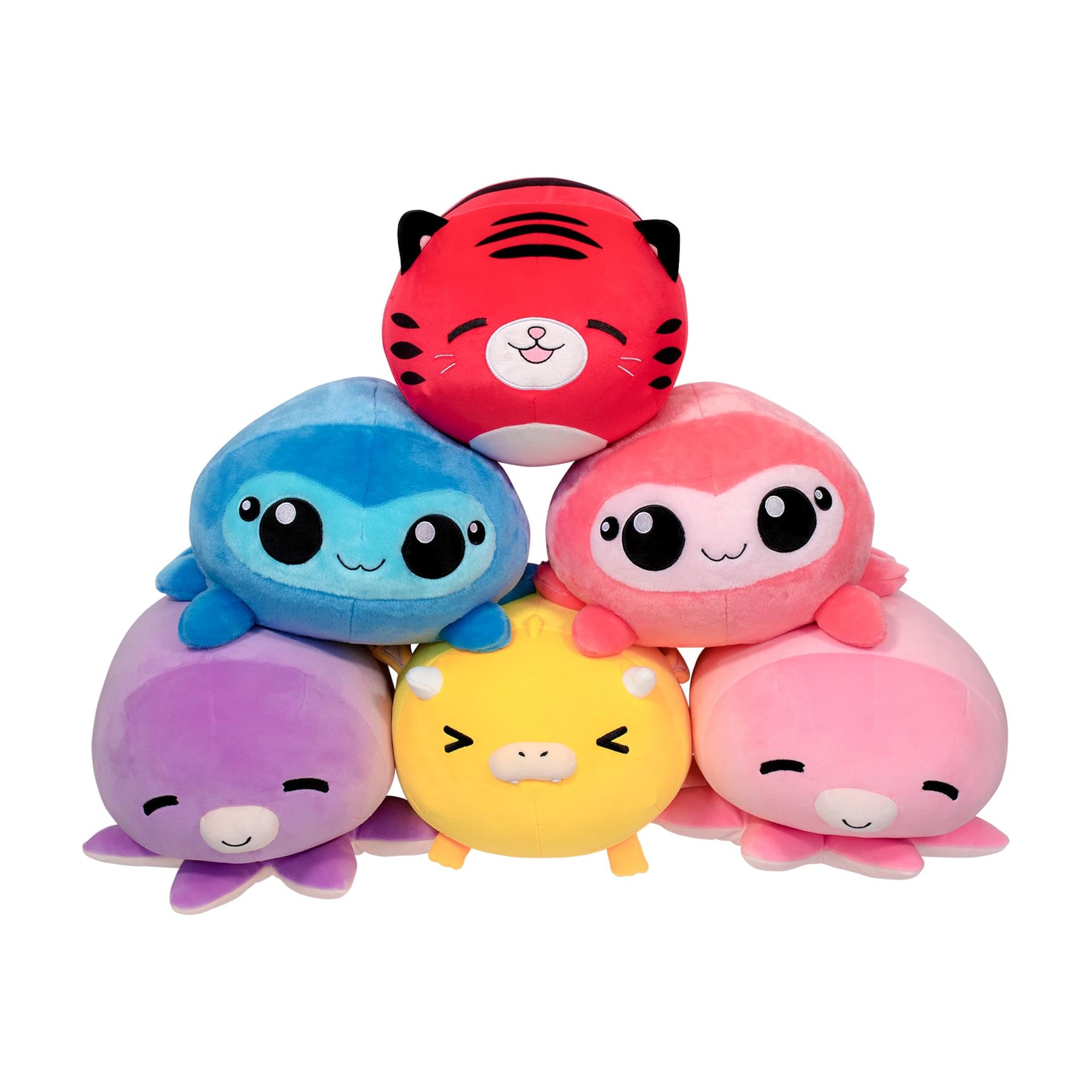 MochiOshis 12-Inch Character Plush Toy Animals | Set of 6