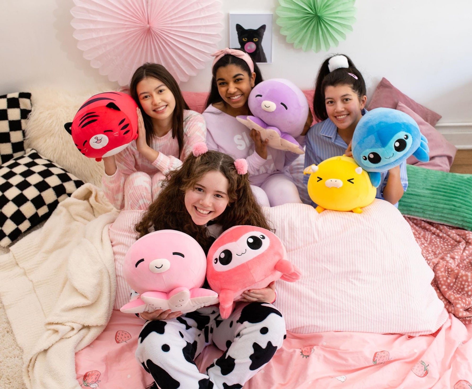 MochiOshis 12-Inch Character Plush Toy Animals | Set of 6