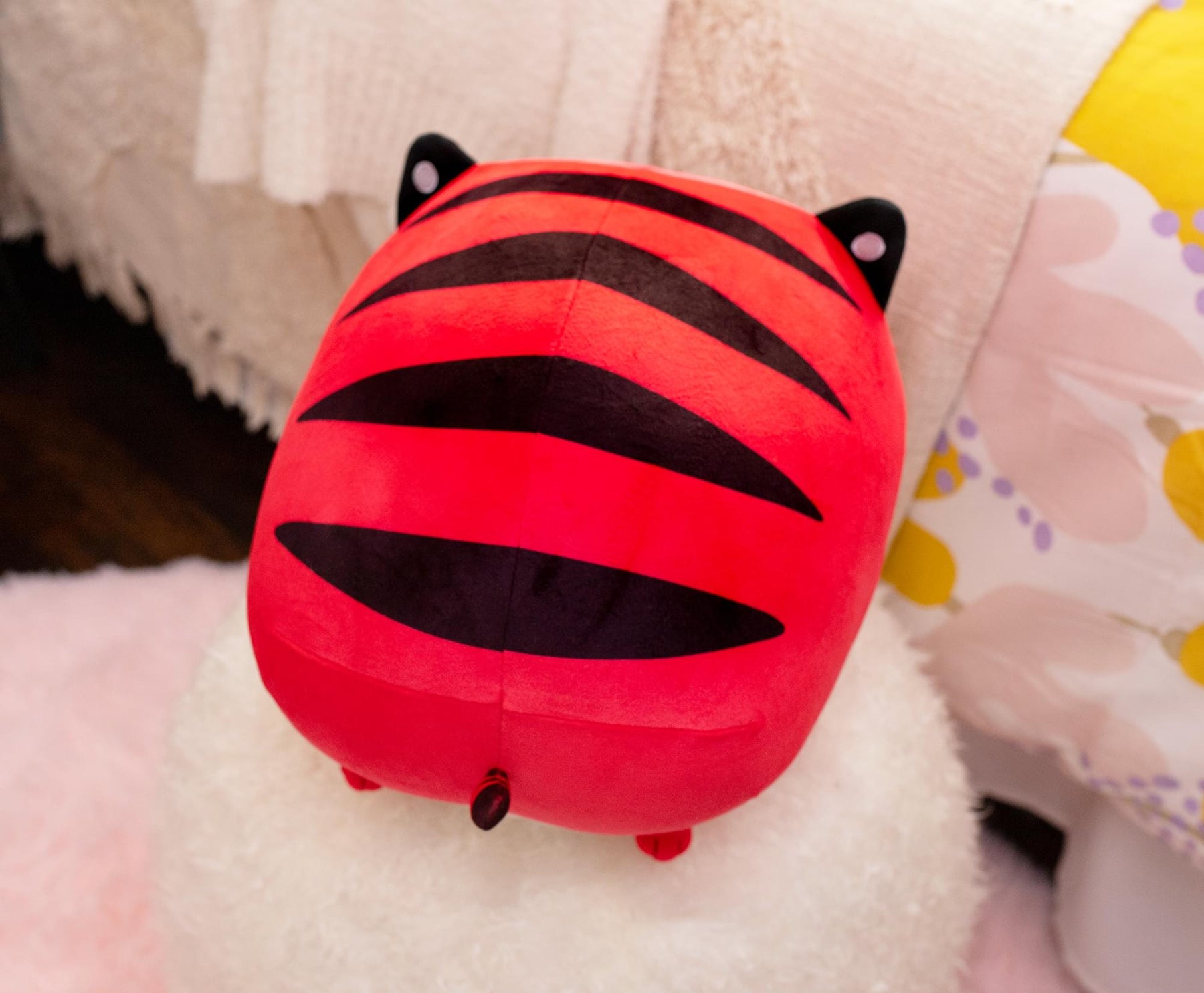 MochiOshis 12-Inch Character Plush Toy Animal Red Tiger | Puyumi Purroshi