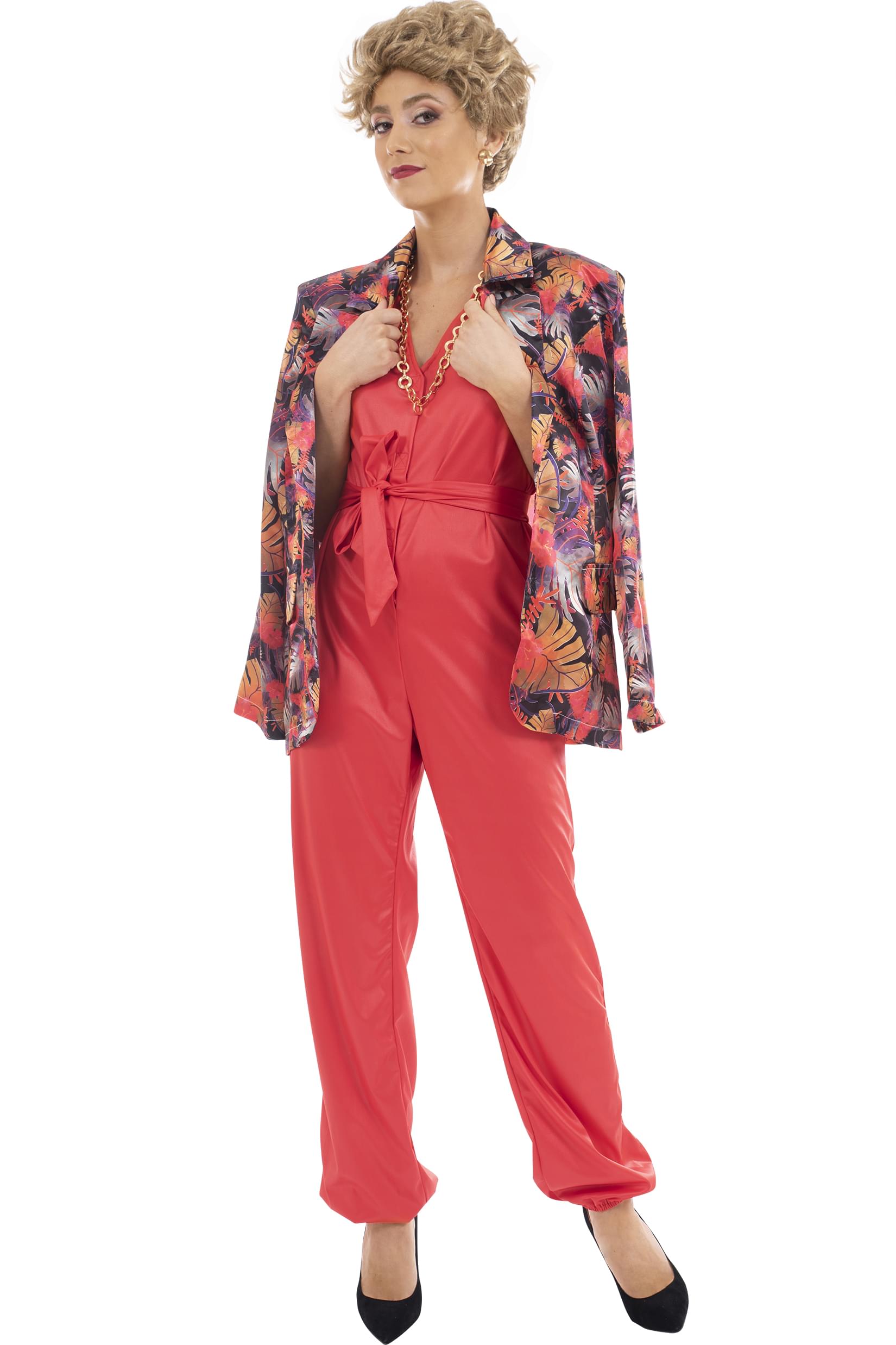 The Golden Girls Officially Licensed Blanche Costume Cosplay Wig