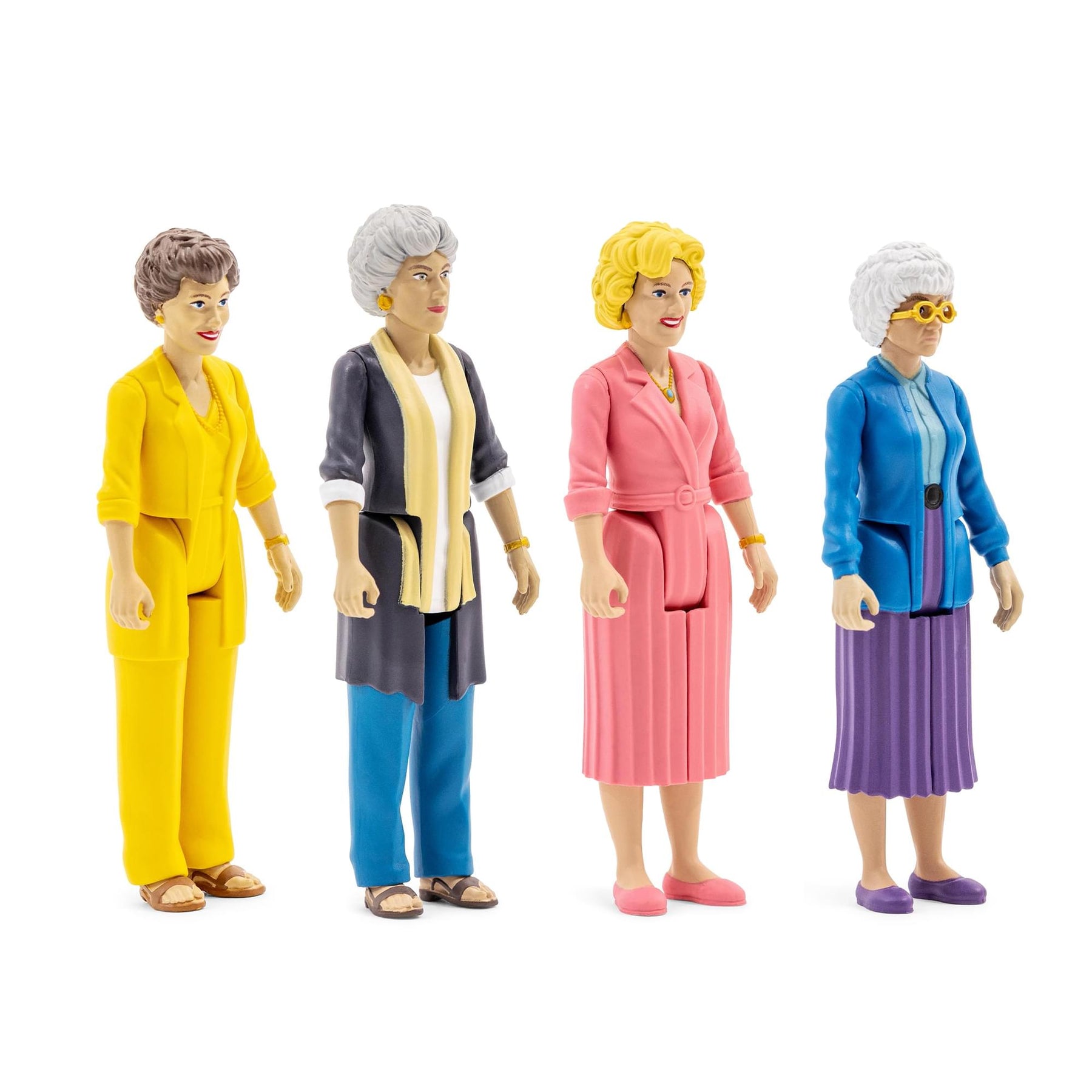 The Golden Girls 3.75-Inch Retro Action Figures | Set Of 4