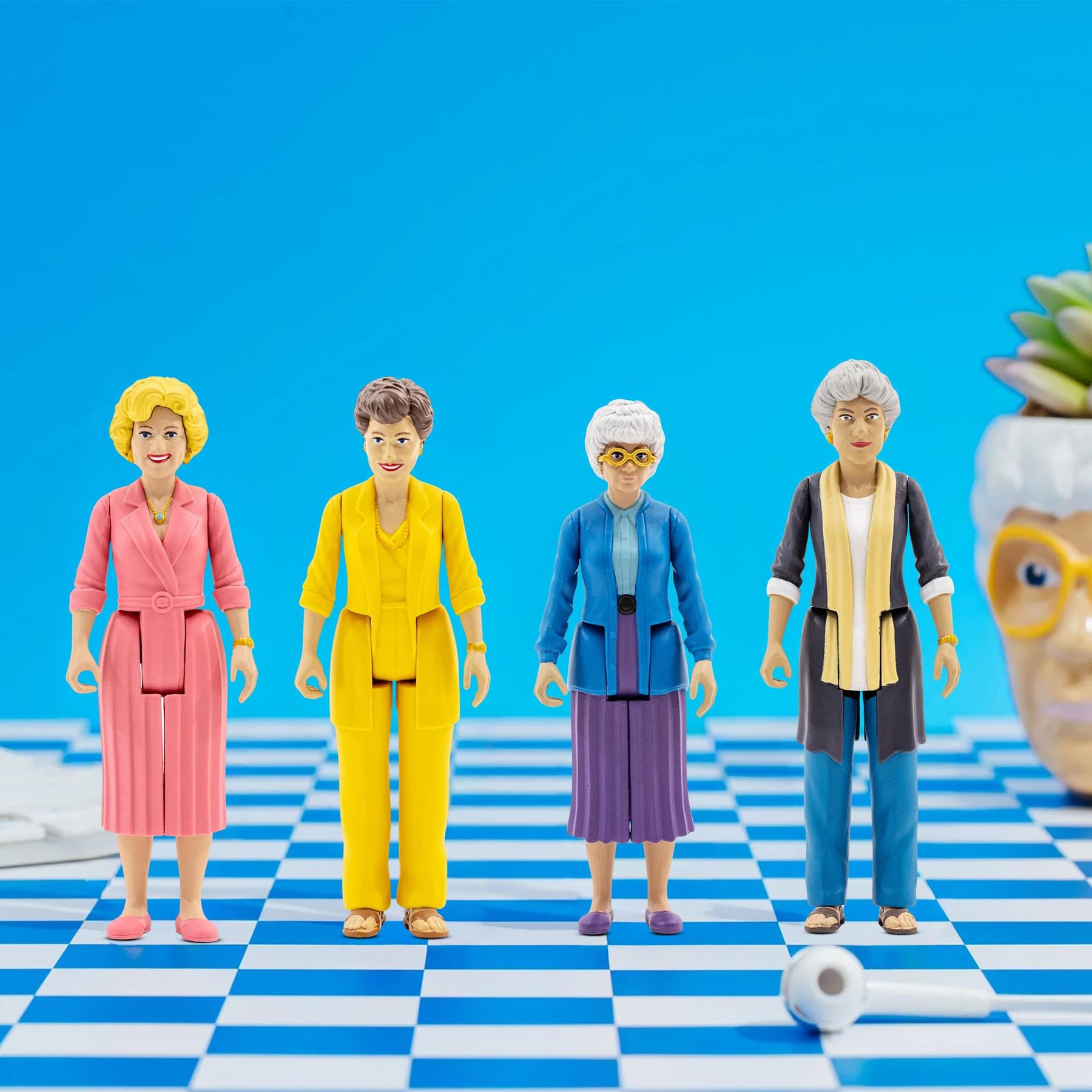 The Golden Girls 3.75-Inch Retro Action Figures | Set Of 4