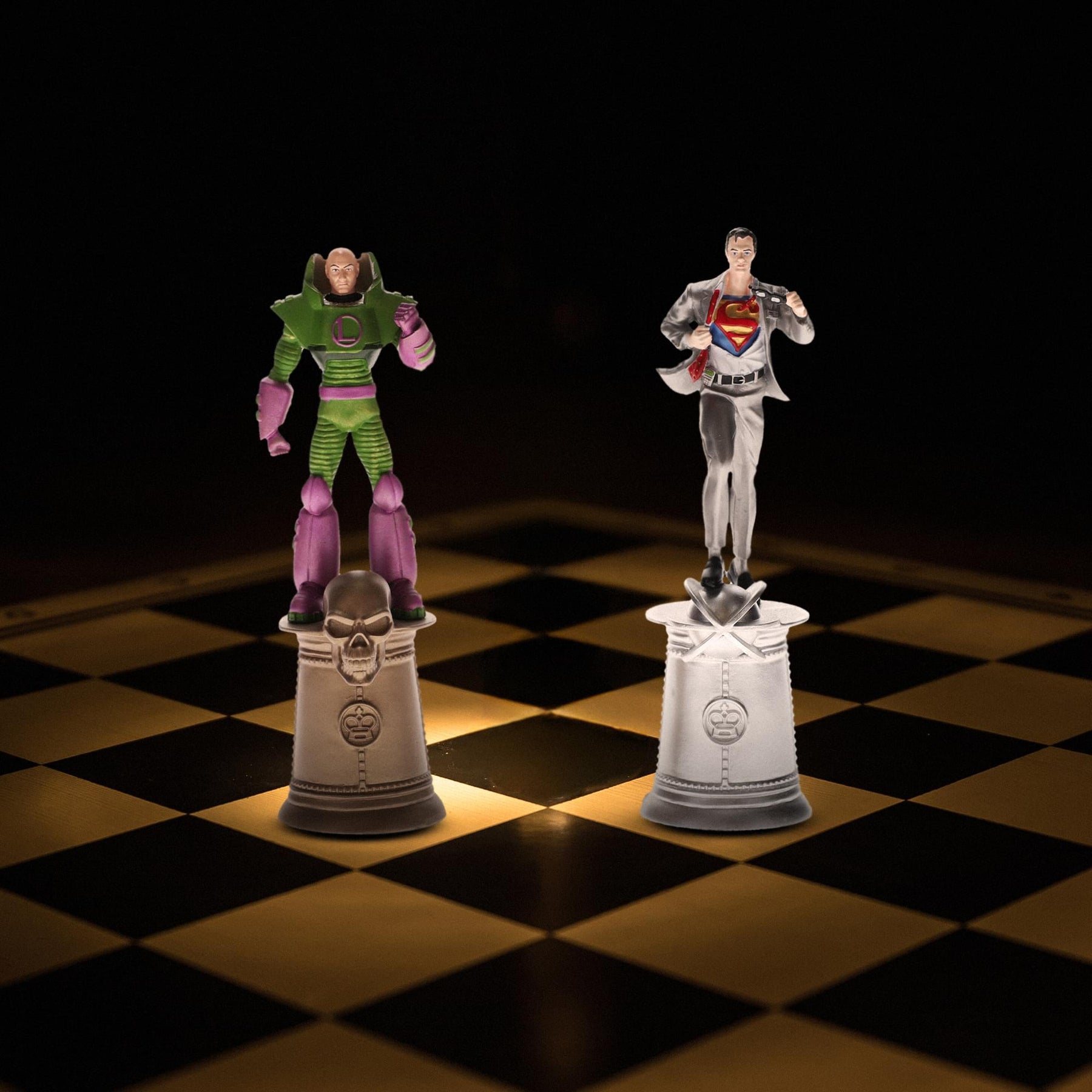 DC Chess Collection Special #3 Superman & Lex Luther | Chess Pieces Only