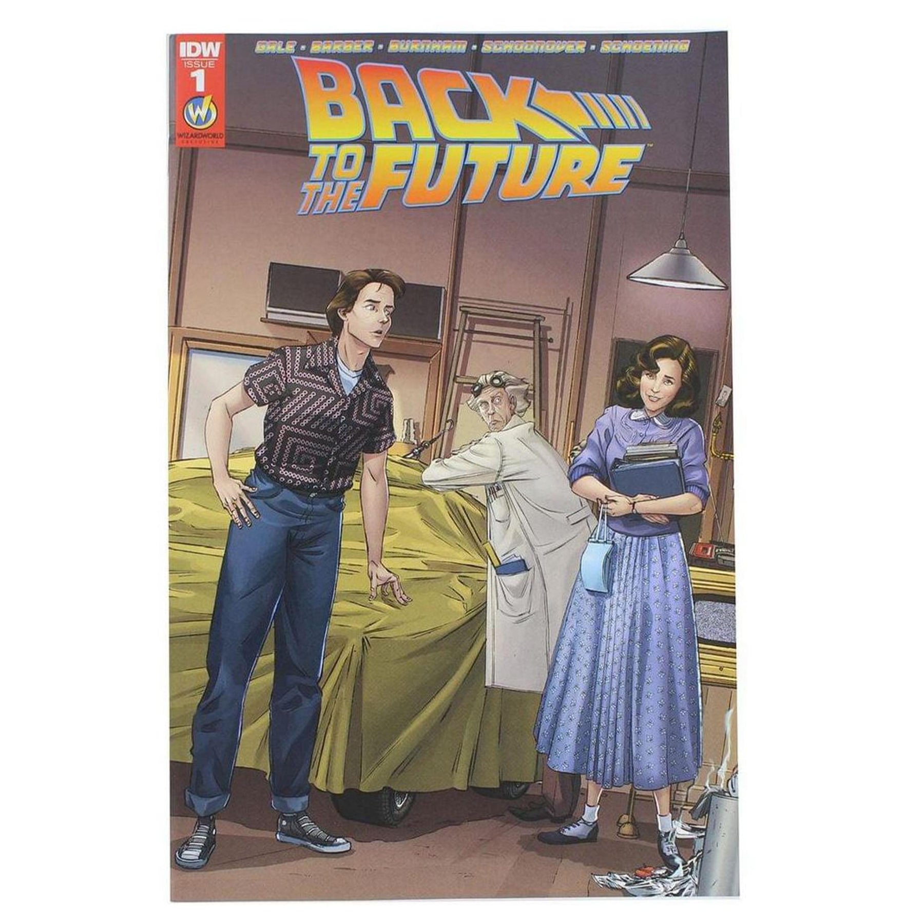 IDW Back to the Future #1 Wizard World 2015 Exclusive Cover