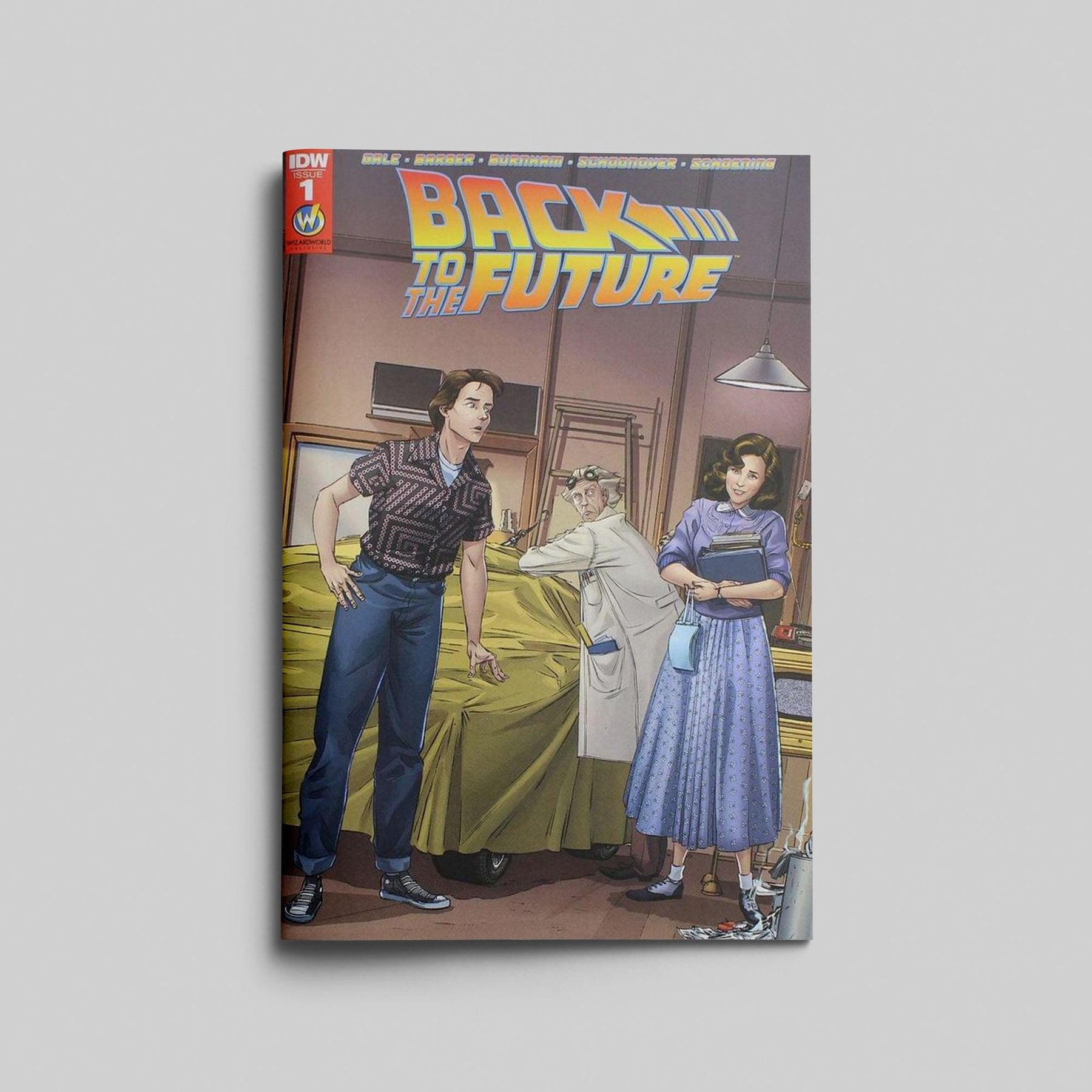 IDW Back to the Future #1 Wizard World 2015 Exclusive Cover