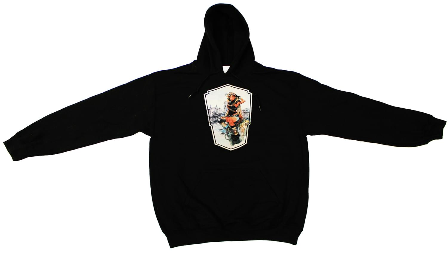 Lola XOXO Adult Black Hoodie