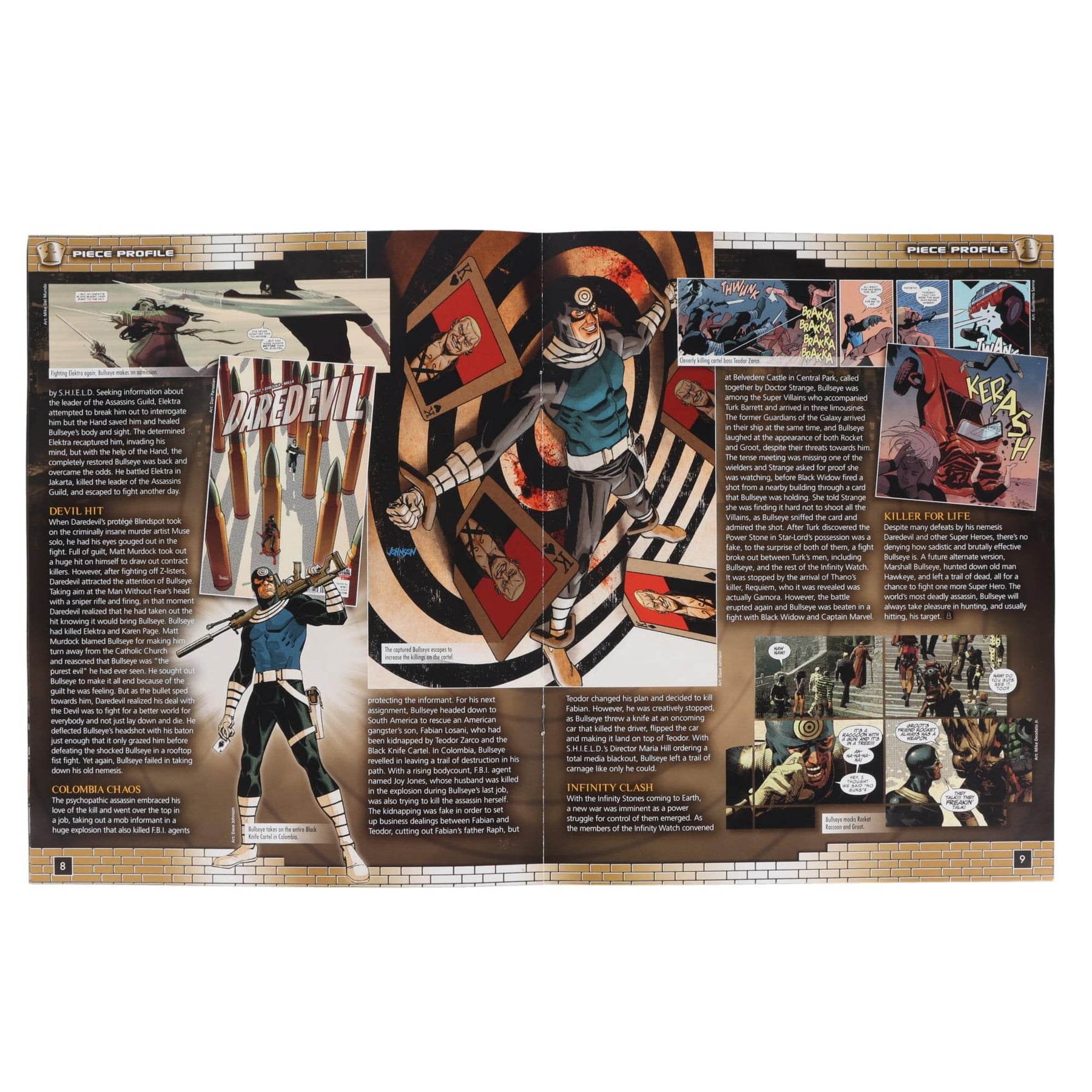 Marvel Chess Collection #28 Bullseye (Pawn) | Magazine Only