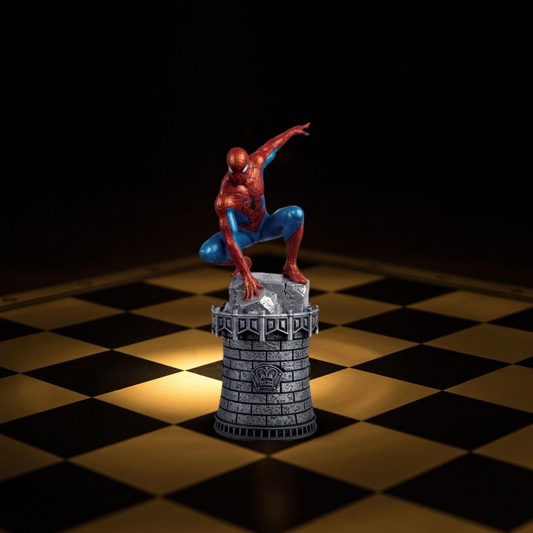 Marvel Chess Collection #83 Amazing Spider-Man (King) | Chess Piece Only