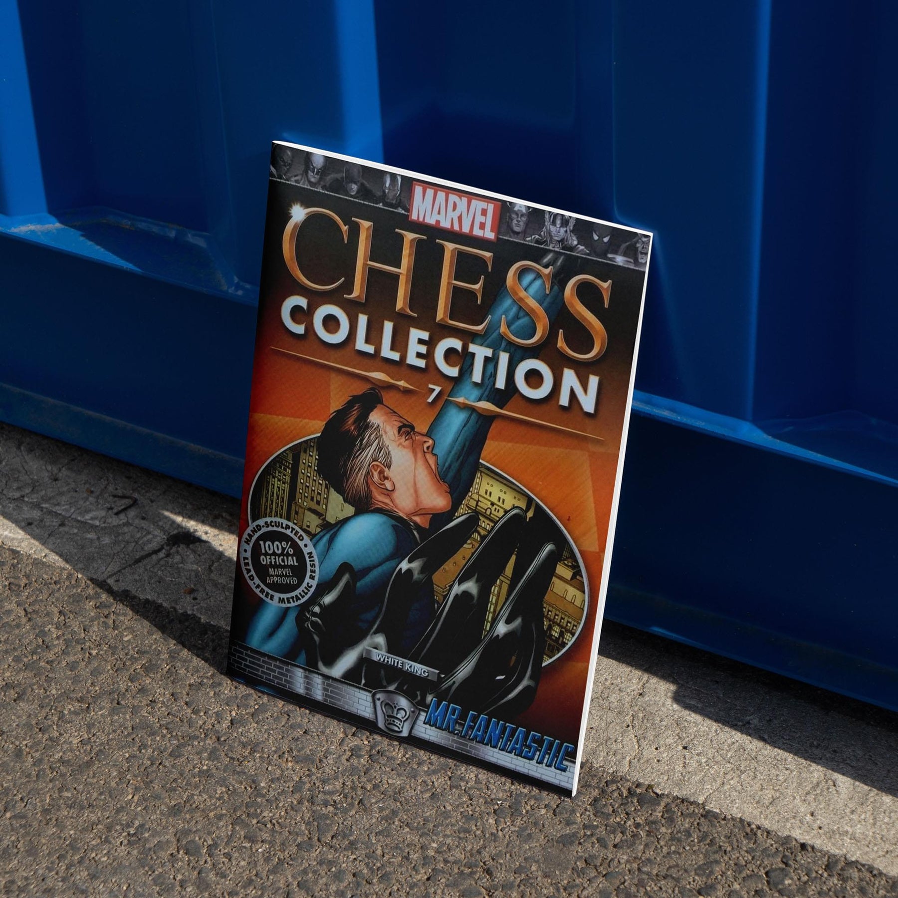 Marvel Chess Collection #7 Mr. Fantastic (King) | Magazine Only