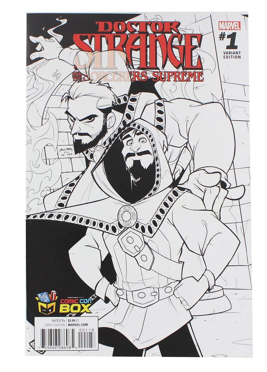 Marvel Comics Doctor Strange Comic Con Box #1 B&W Cover