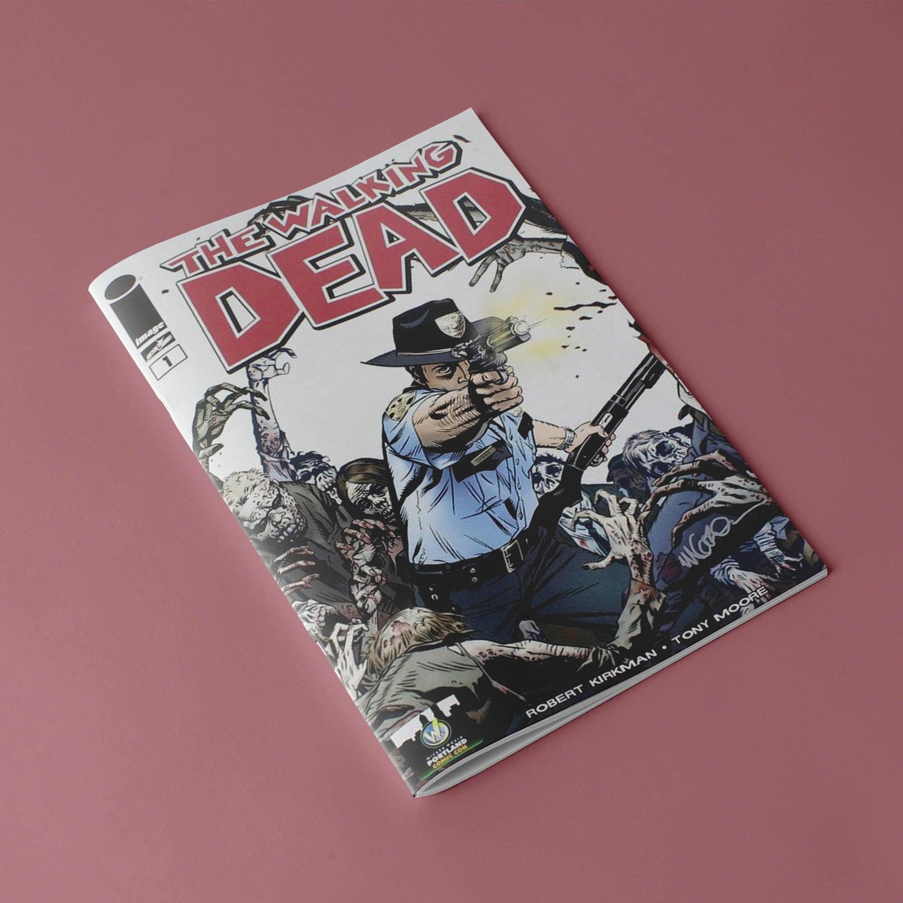 Image Comics The Walking Dead #1 | WW Portland Color Cover | AUTOGRAPHED