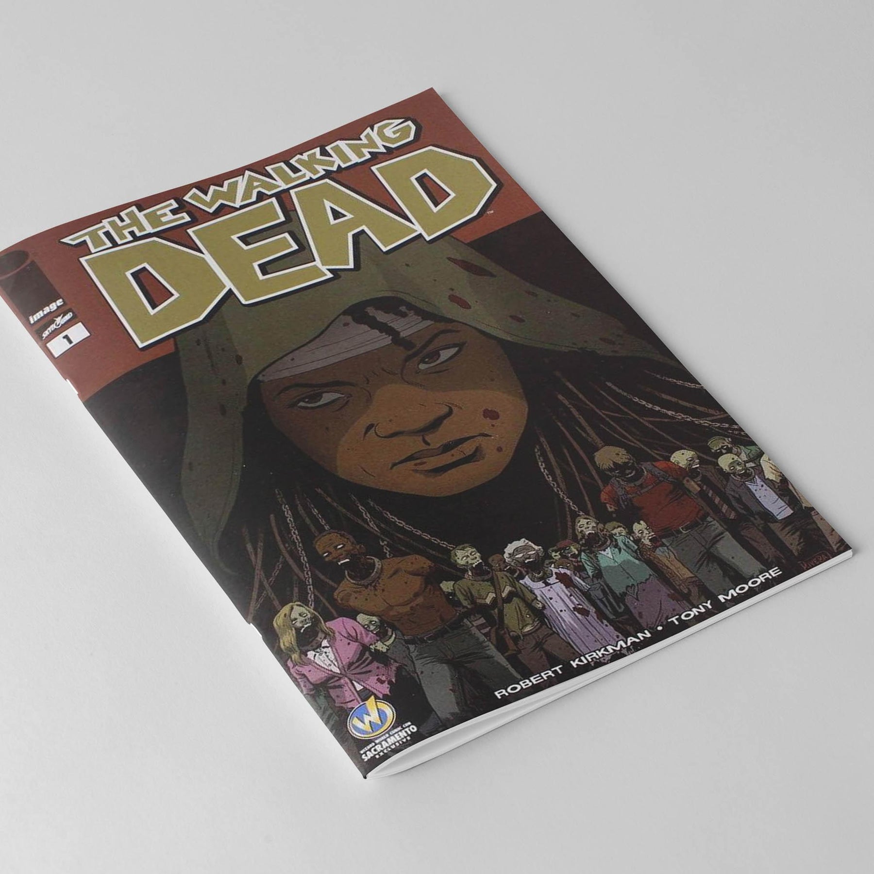 Image Comics The Walking Dead #1 Wizard World Sacramento 2013 Color Cover