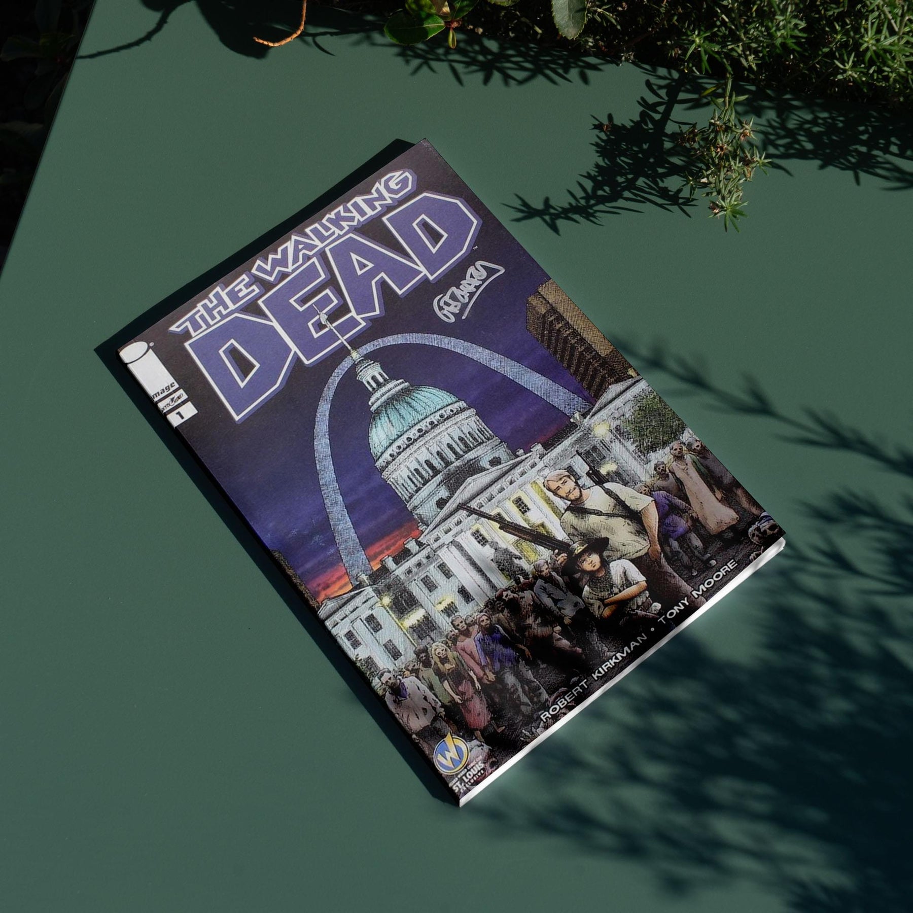 Image Comics The Walking Dead #1 | WW St Louis Color Cover | AUTOGRAPHED