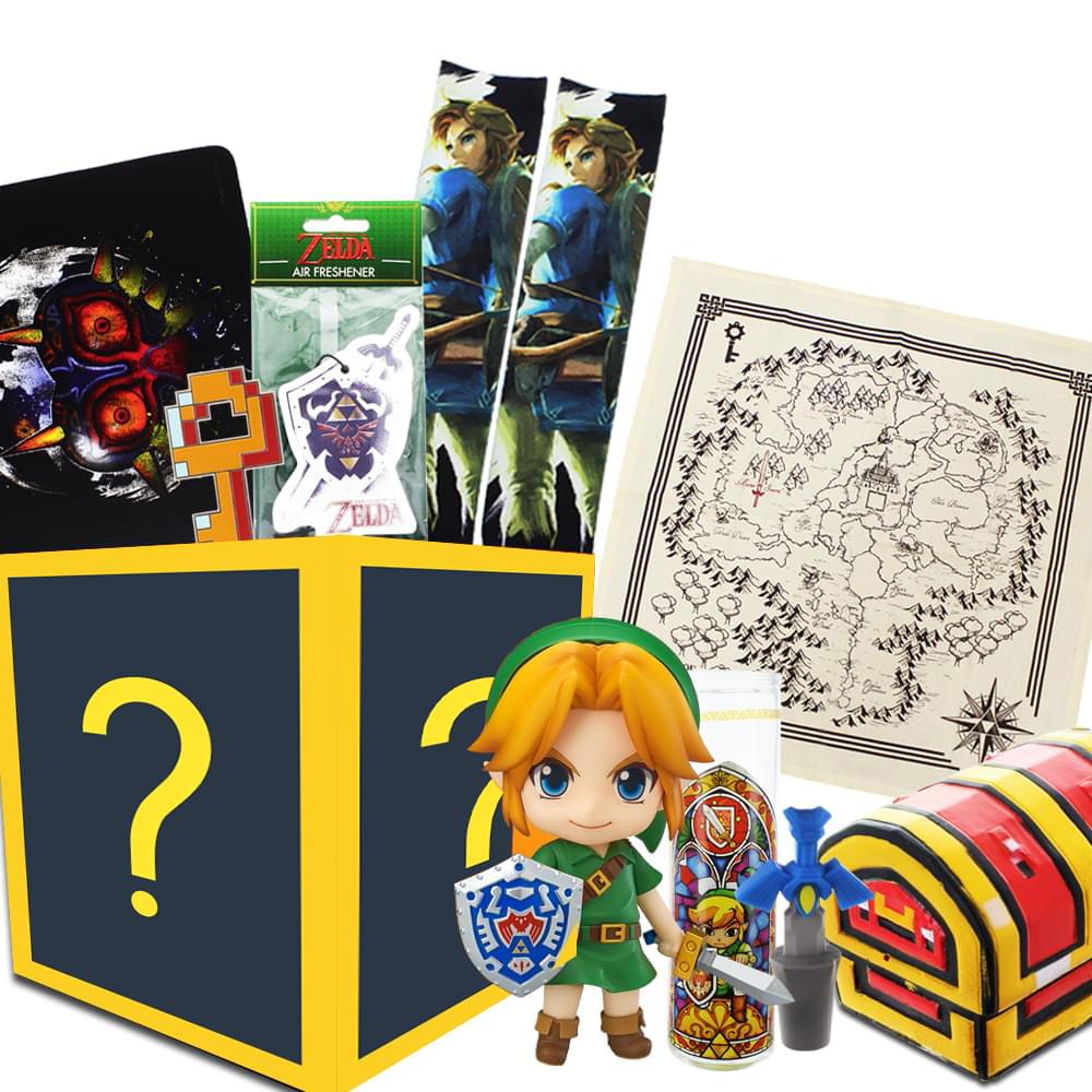 Nintendo Collectibles Legend of Zelda Looksee Gift Box | Zelda Figure and More