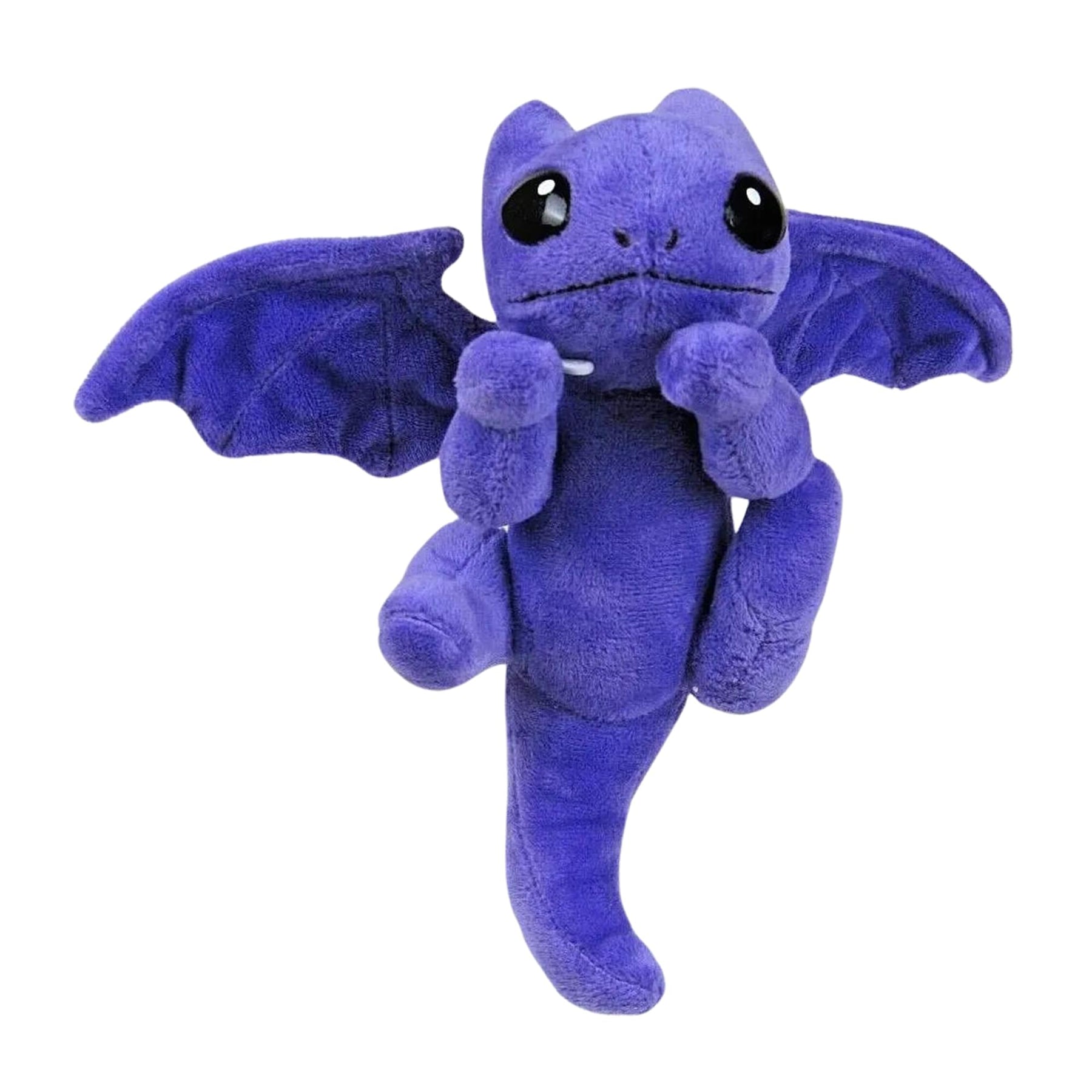Little Embers 7 Inch Plush w/ Moveable Limbs & Magnetic Hands | Cinder (Purple)