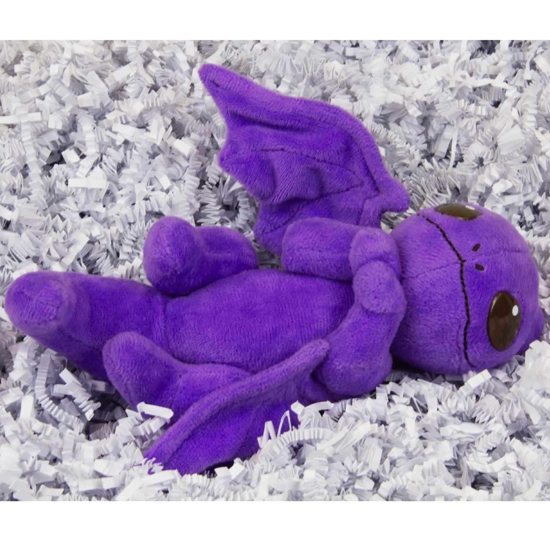 Little Embers 7 Inch Plush w/ Moveable Limbs & Magnetic Hands | Cinder (Purple)