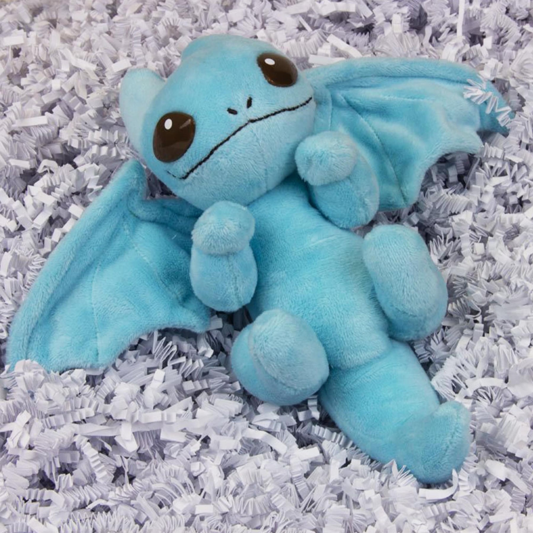 Little Embers 7 Inch Plush w/ Moveable Limbs & Magnetic Hands | Ash (Blue)