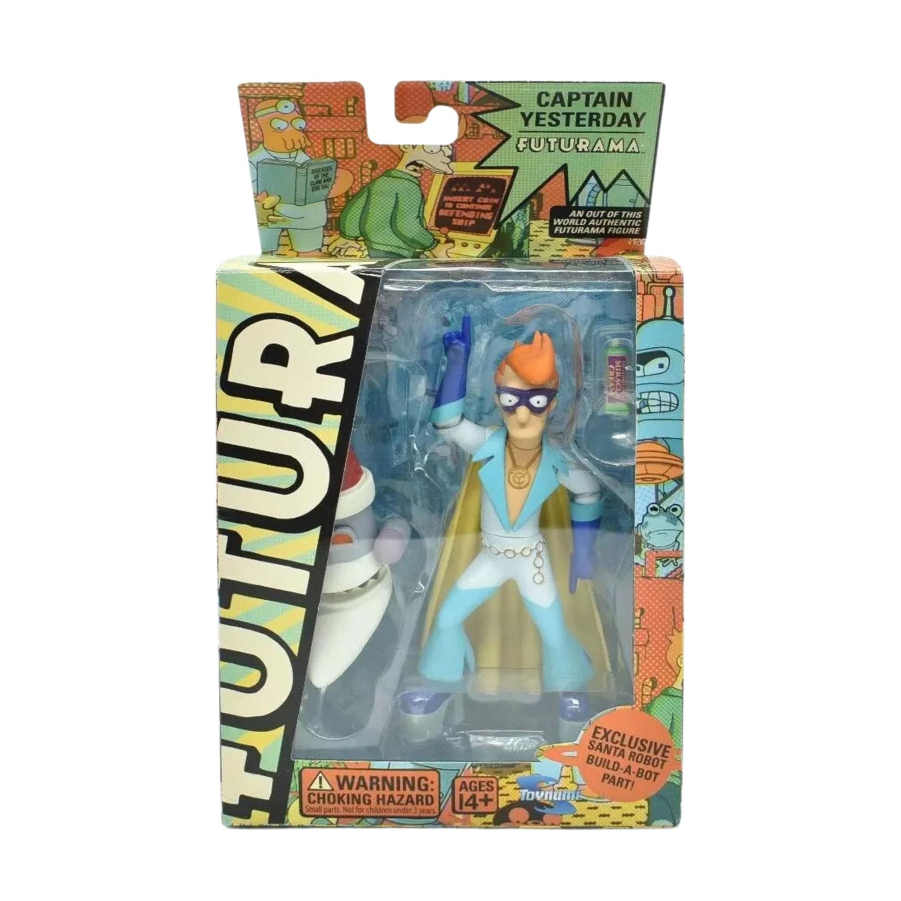 Futurama Captain Yesterday Series 4 Action Figure