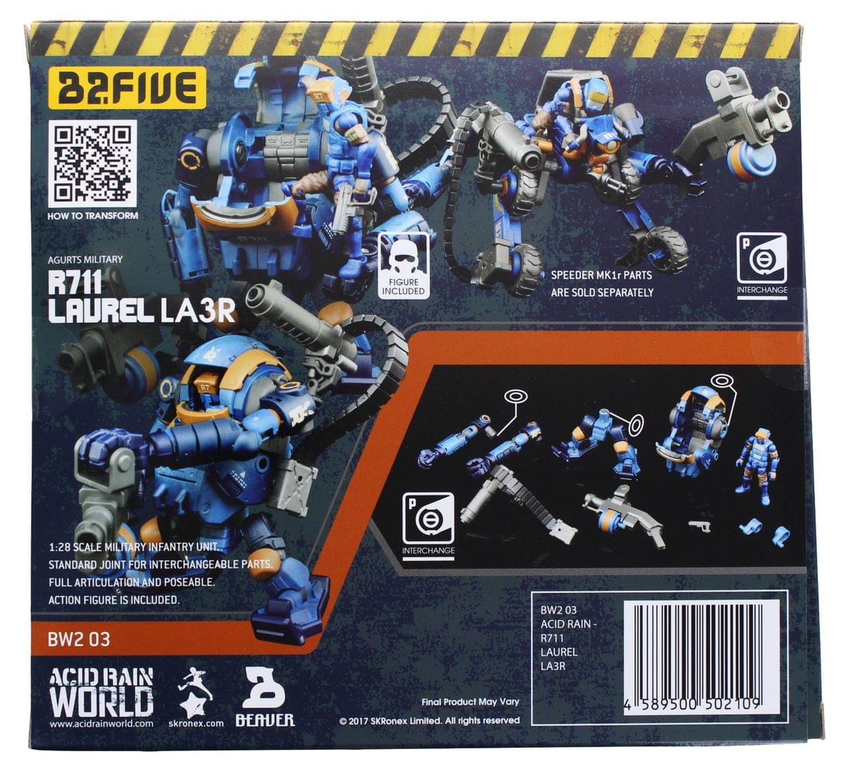 Acid Rain B2Five 1:28 R711 Laurel LA3R Figure Set