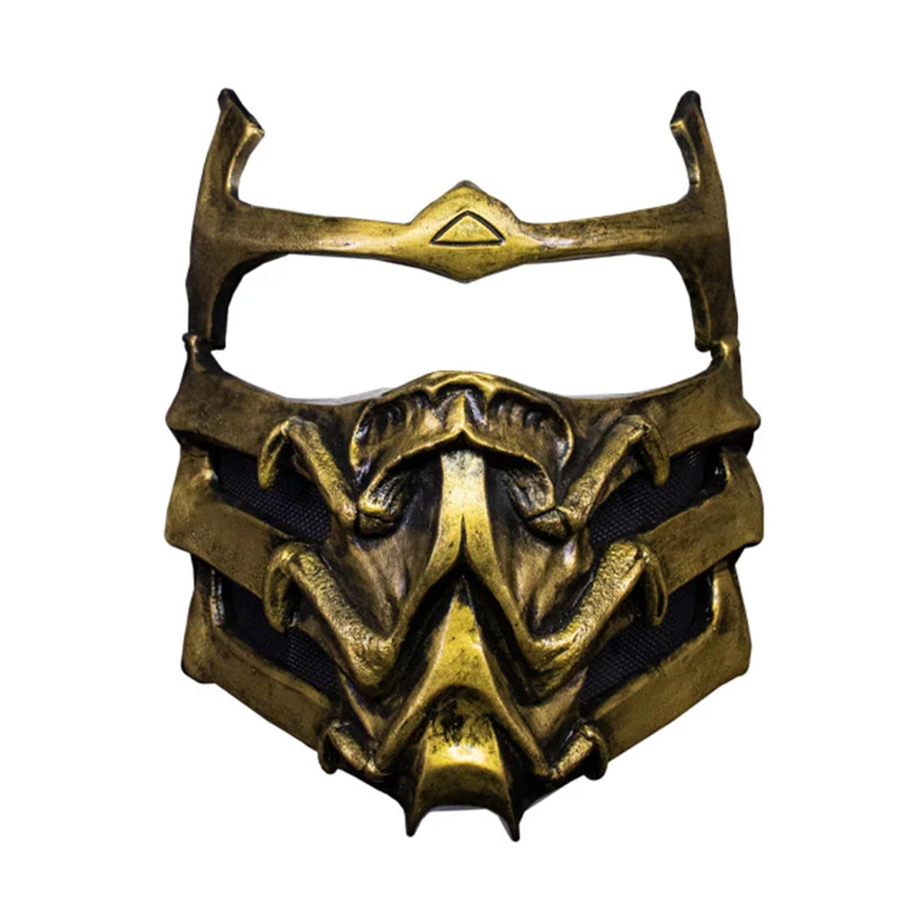 Mortal Kombat Scorpion Plastic Adult Costume Mask
