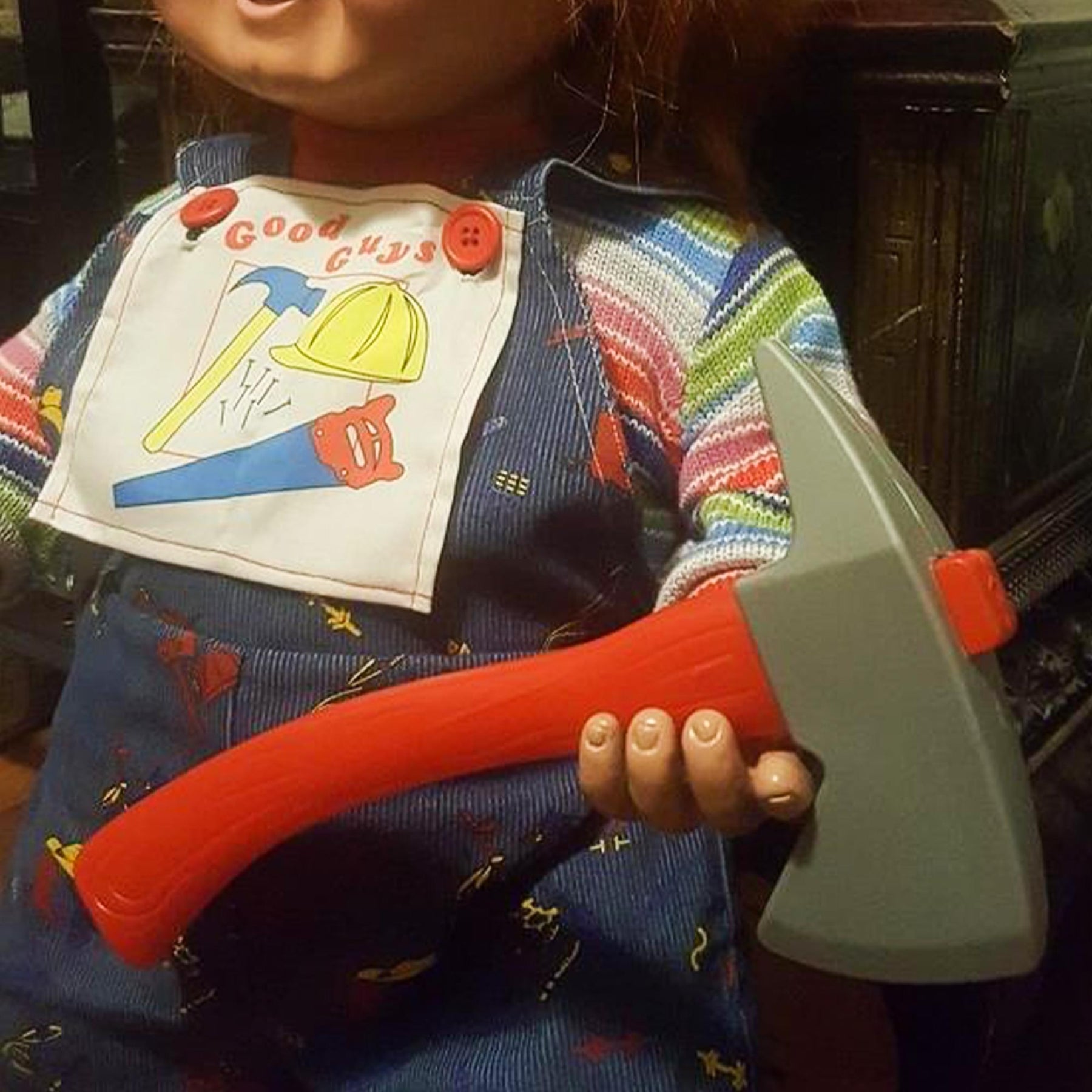 Child's Play 2 Chucky Good Guy Doll Bib Accessory