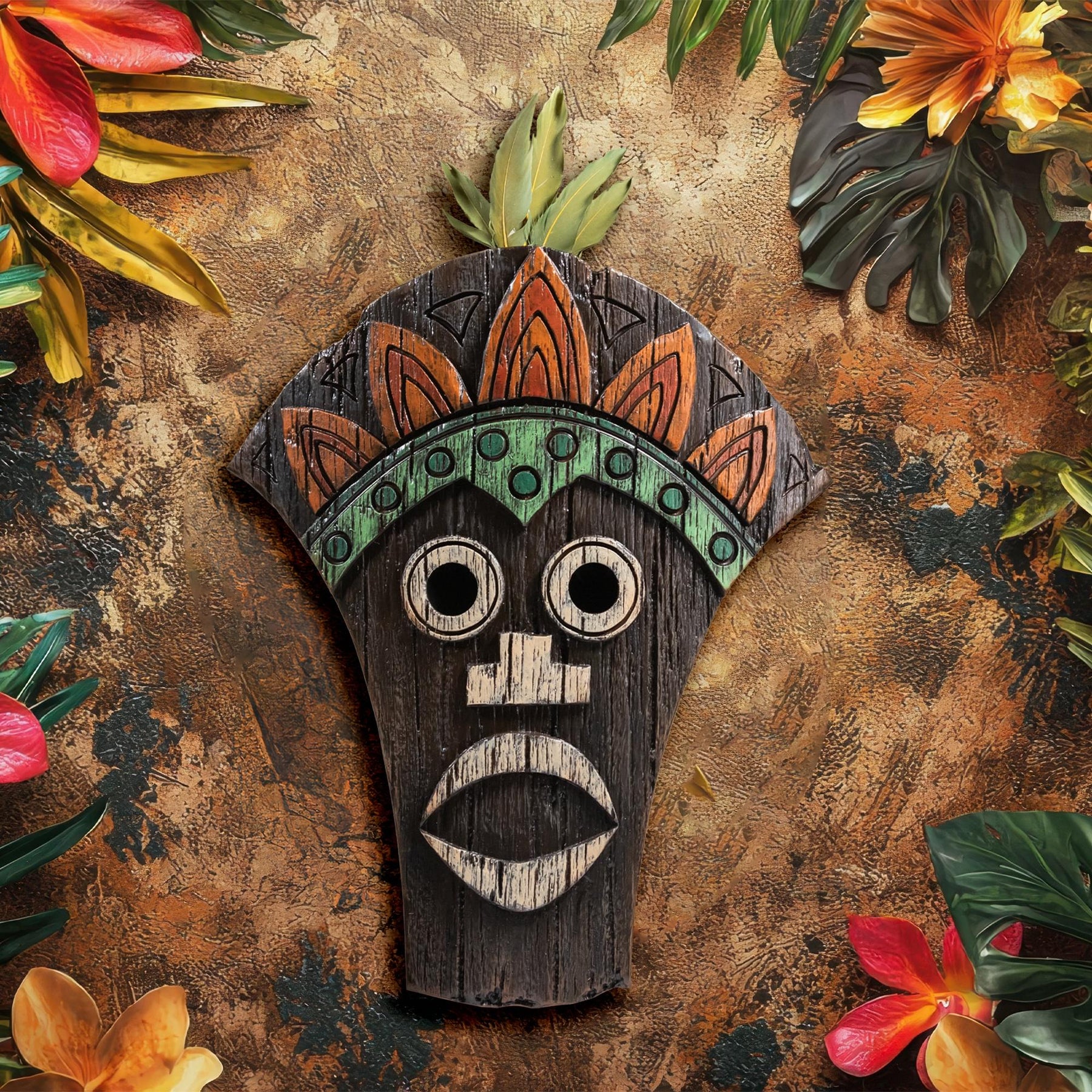 Scooby-Doo Mano Tiki Tia Adult Latex Foam Mask