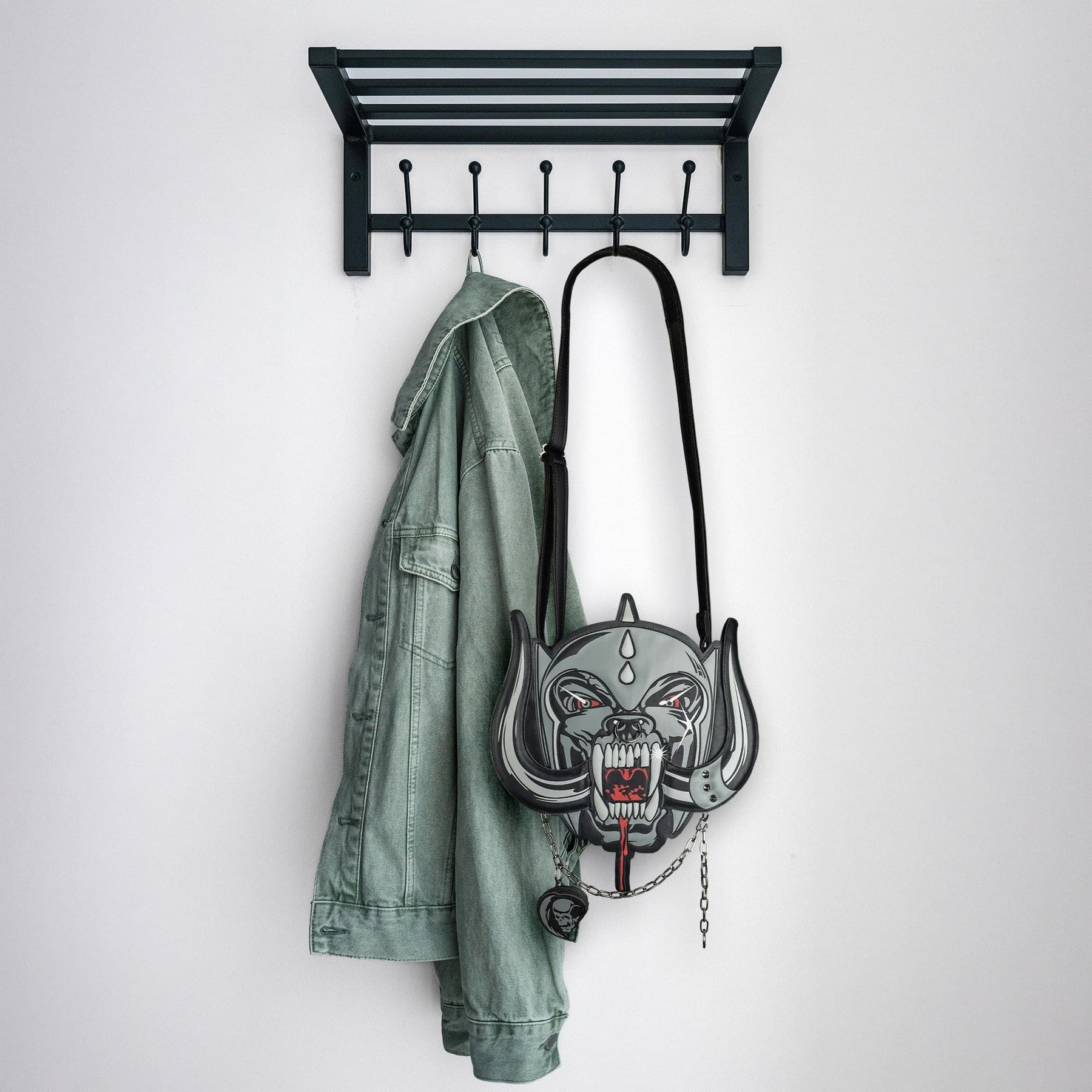 Motorhead Warpig Head Costume Handbag