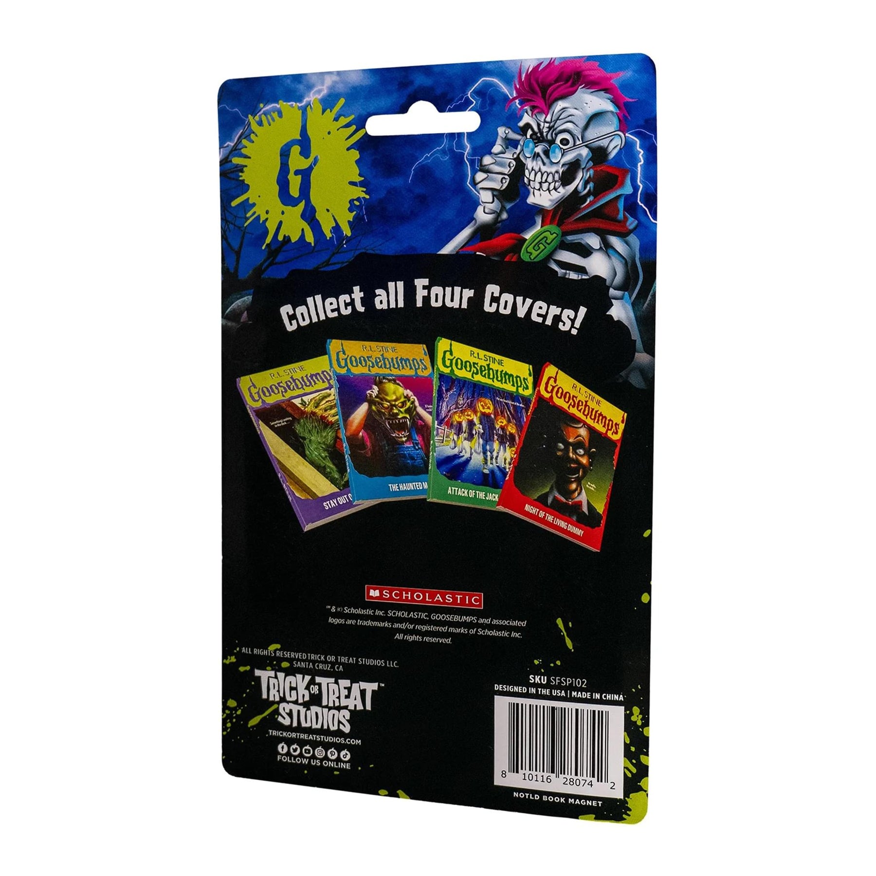 Goosebumps Night of the Living Dummy Cover Magnet