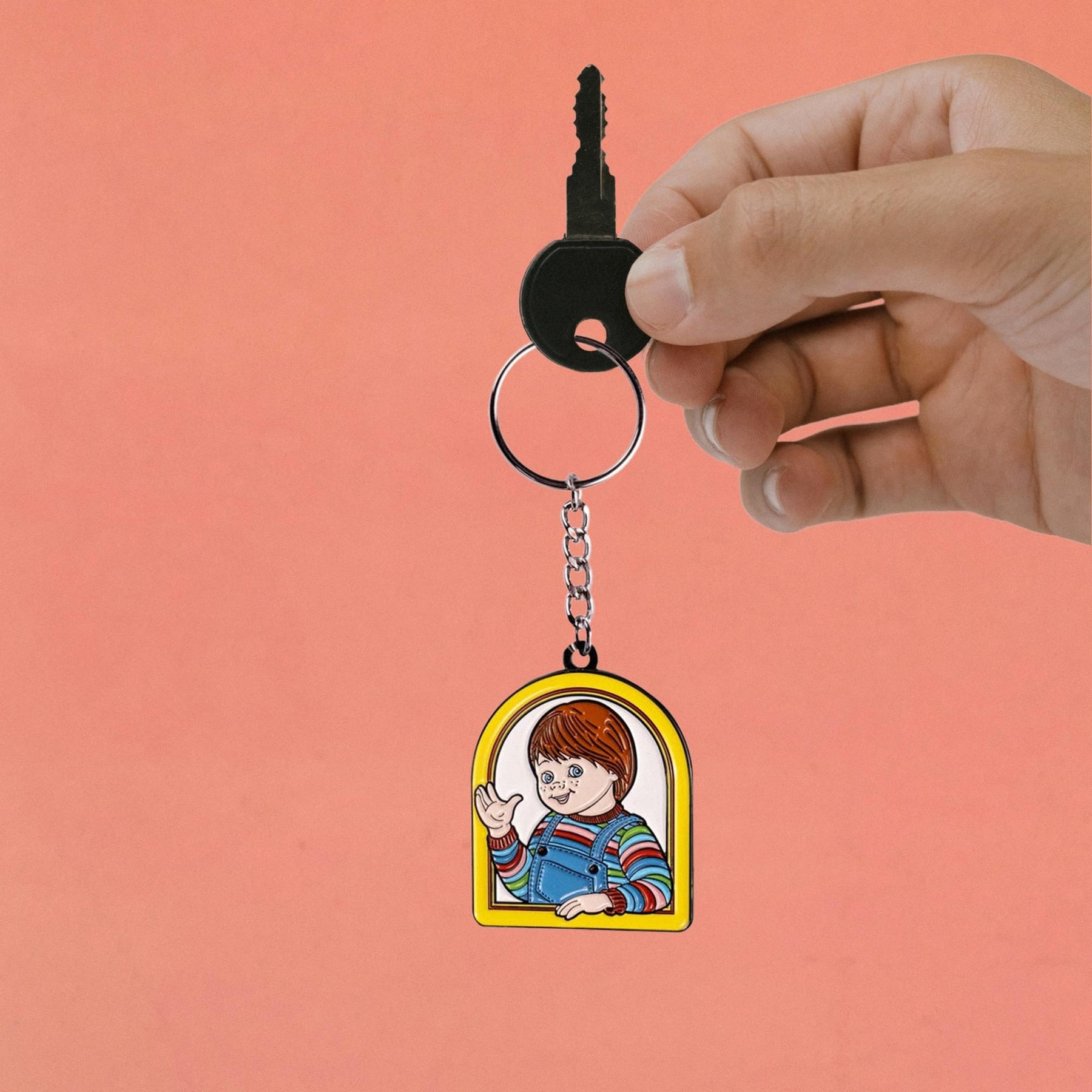 Child's Play 2 Good Guy Doll Enamel Keychain