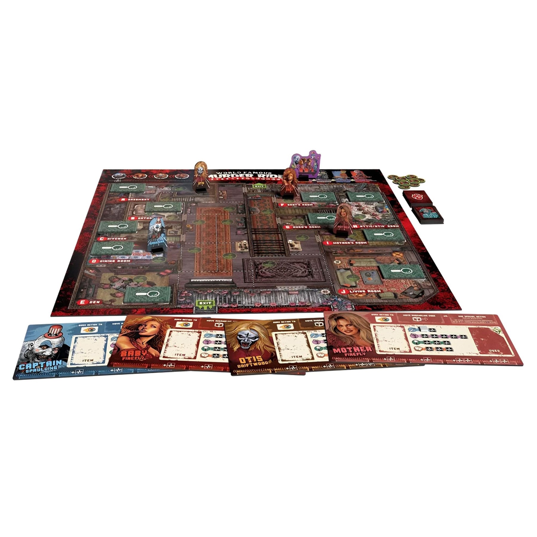 Rob Zombie's House of 1000 Corpses Board Game
