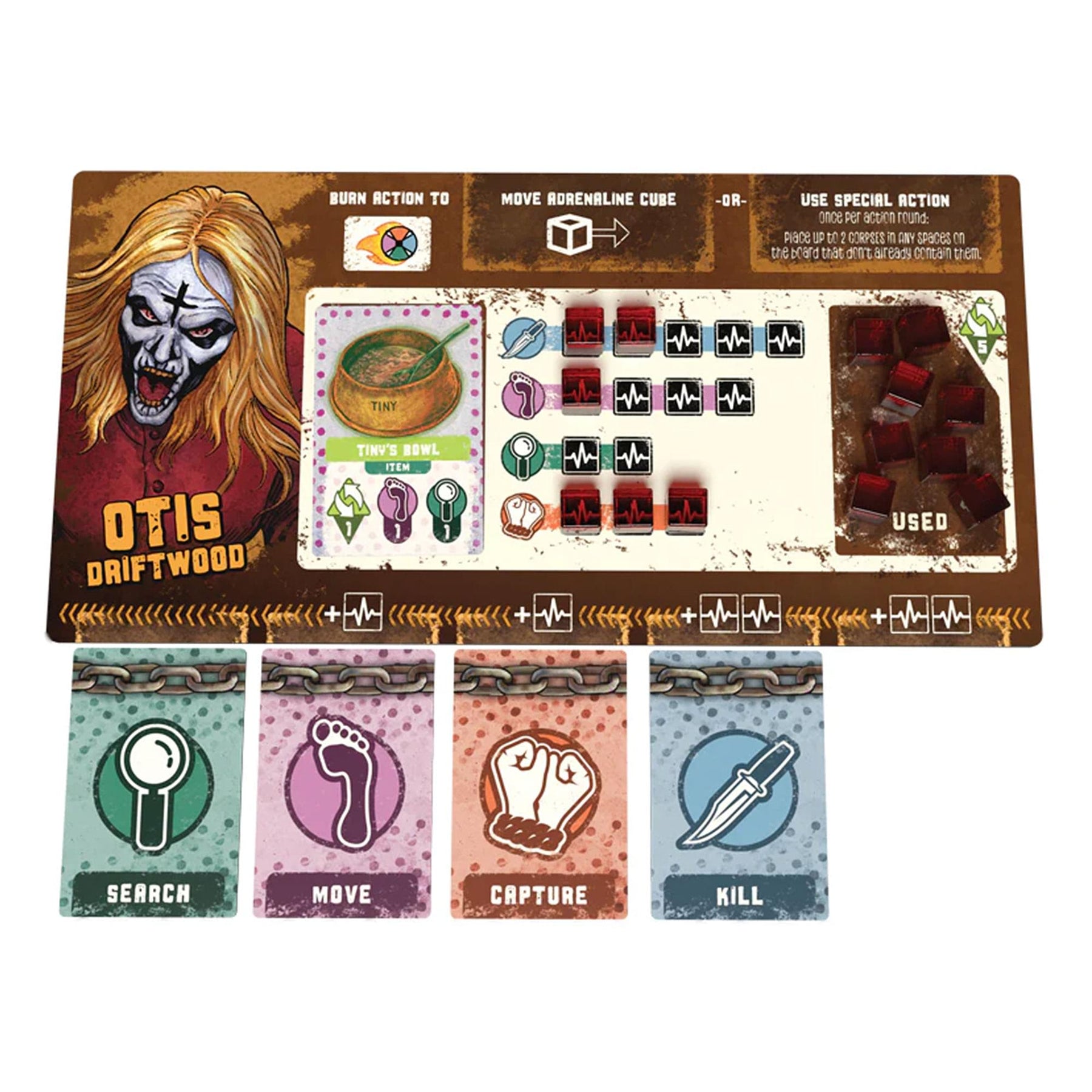 Rob Zombie's House of 1000 Corpses Board Game