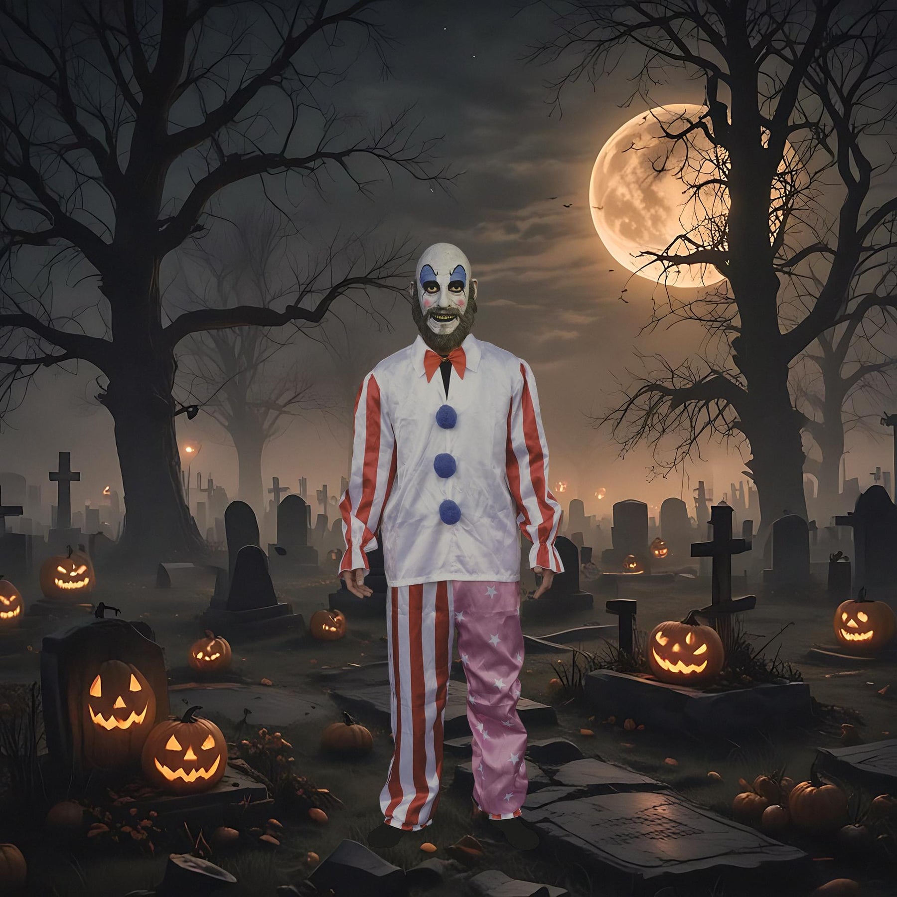 House of 1,000 Corpes Adult Costume Captain Spaulding