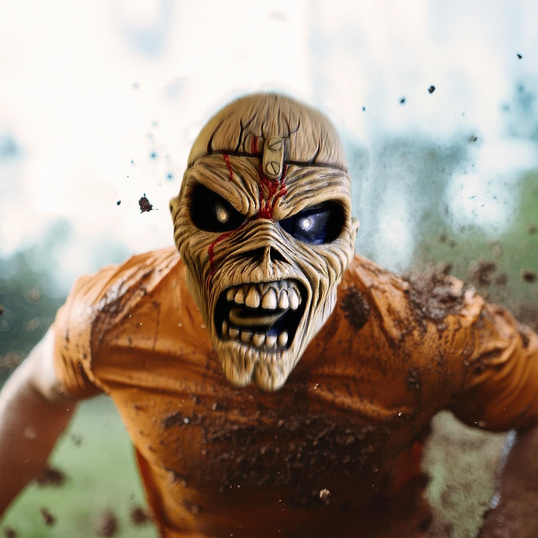 Iron Maiden Eddie Piece of Mind Adult Costume Mask