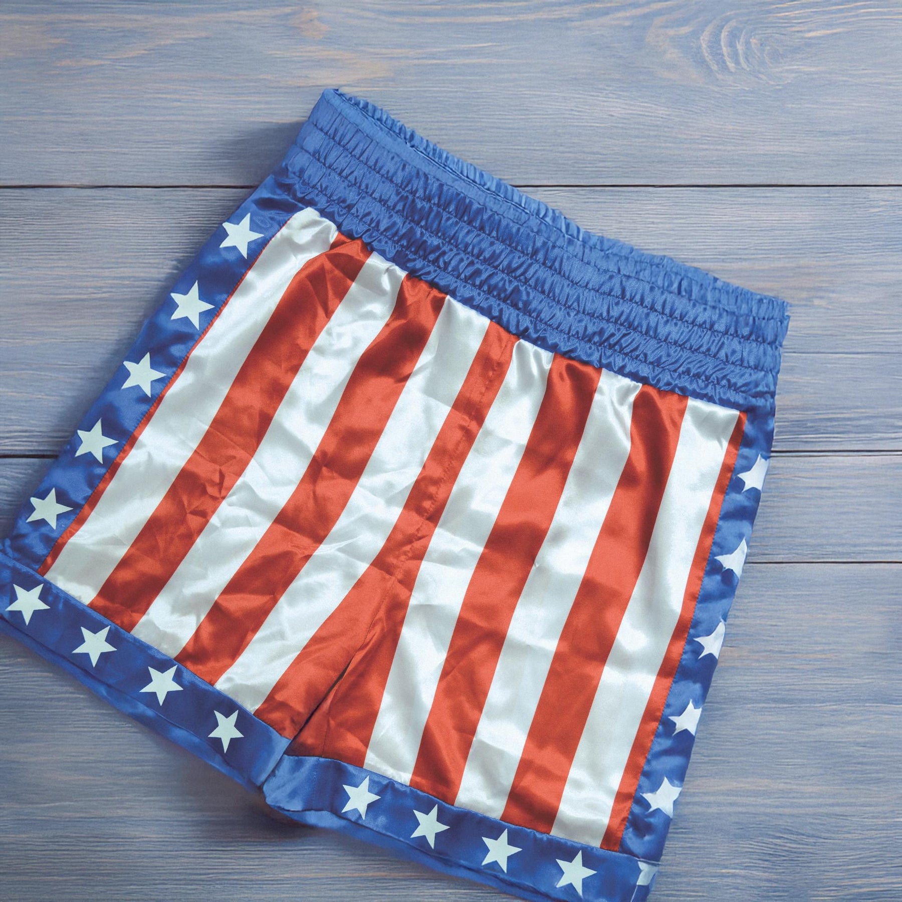 Rocky Adult Costume Apollo Creed Boxing Trunks