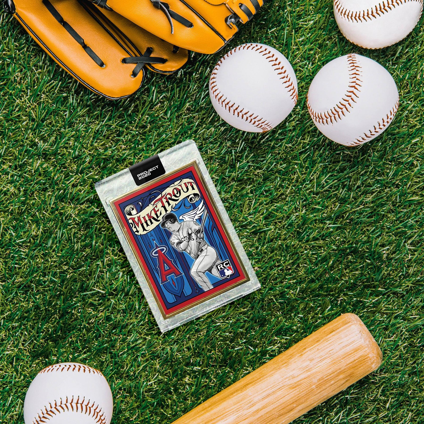Topps PROJECT 2020 Card 400 - 2011 Mike Trout by Mister Cartoon