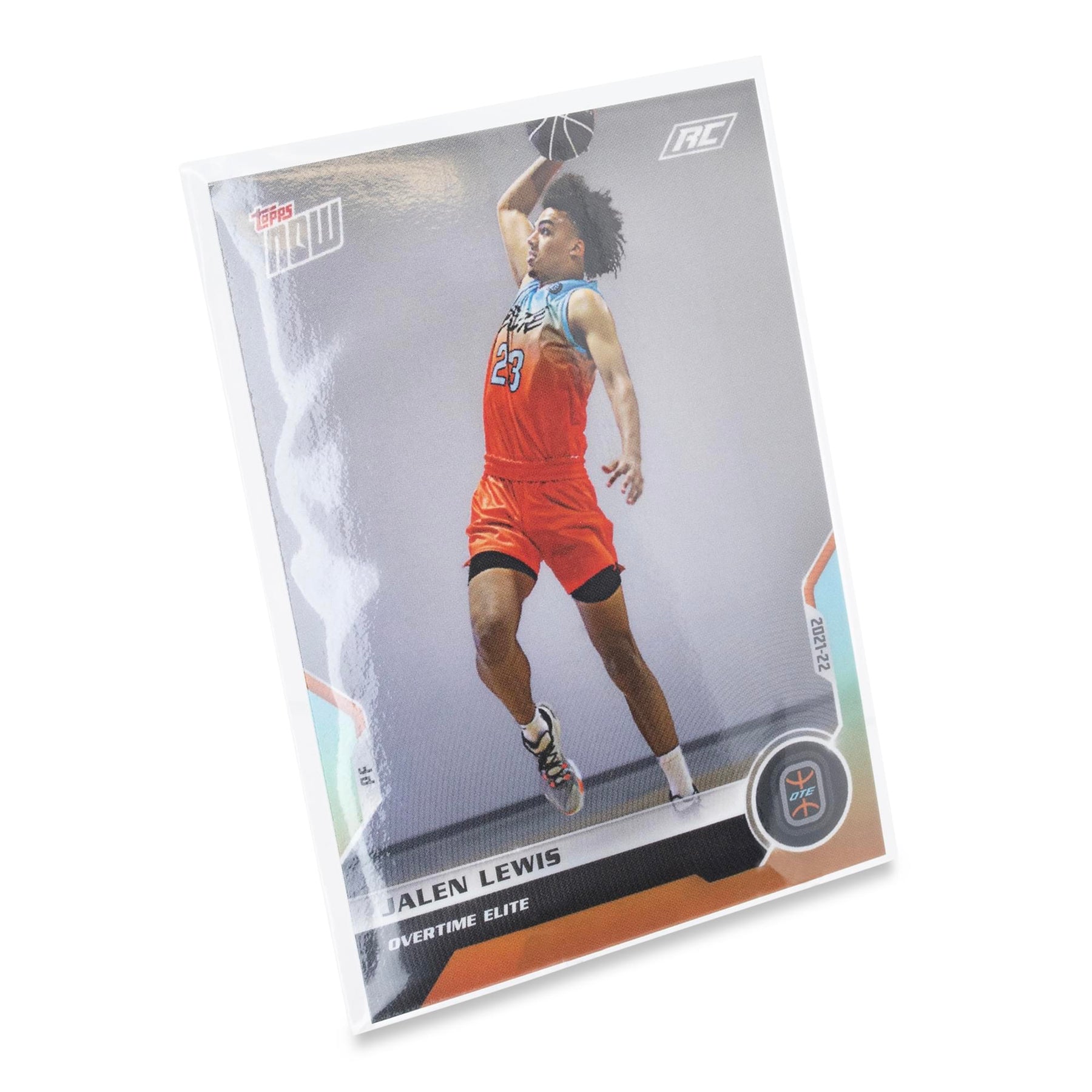 Overtime Elite 2021 TOPPS NOW Debut Card D-1 | Jalen Lewis