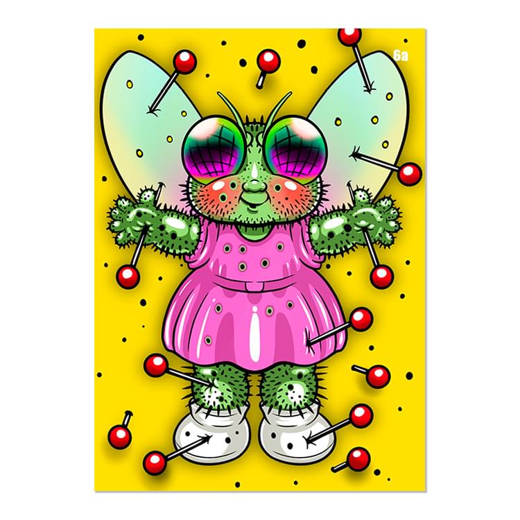 Garbage Pail Kids 2022 Topps ComplexLand Skateboard Deck Stickers