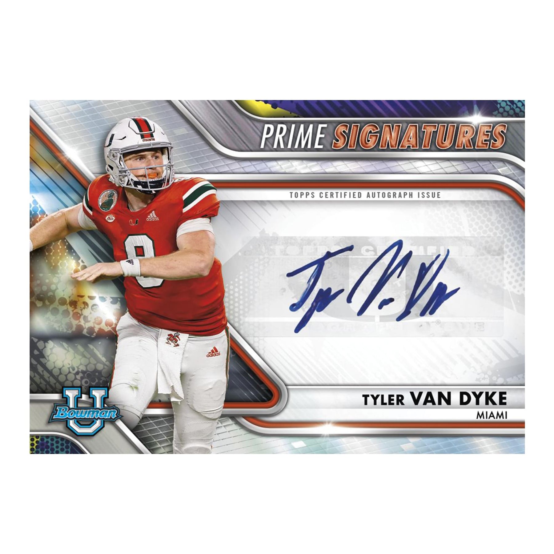 Bowman Chrome University Football 2022 Value Box | 7 Packs Per Box