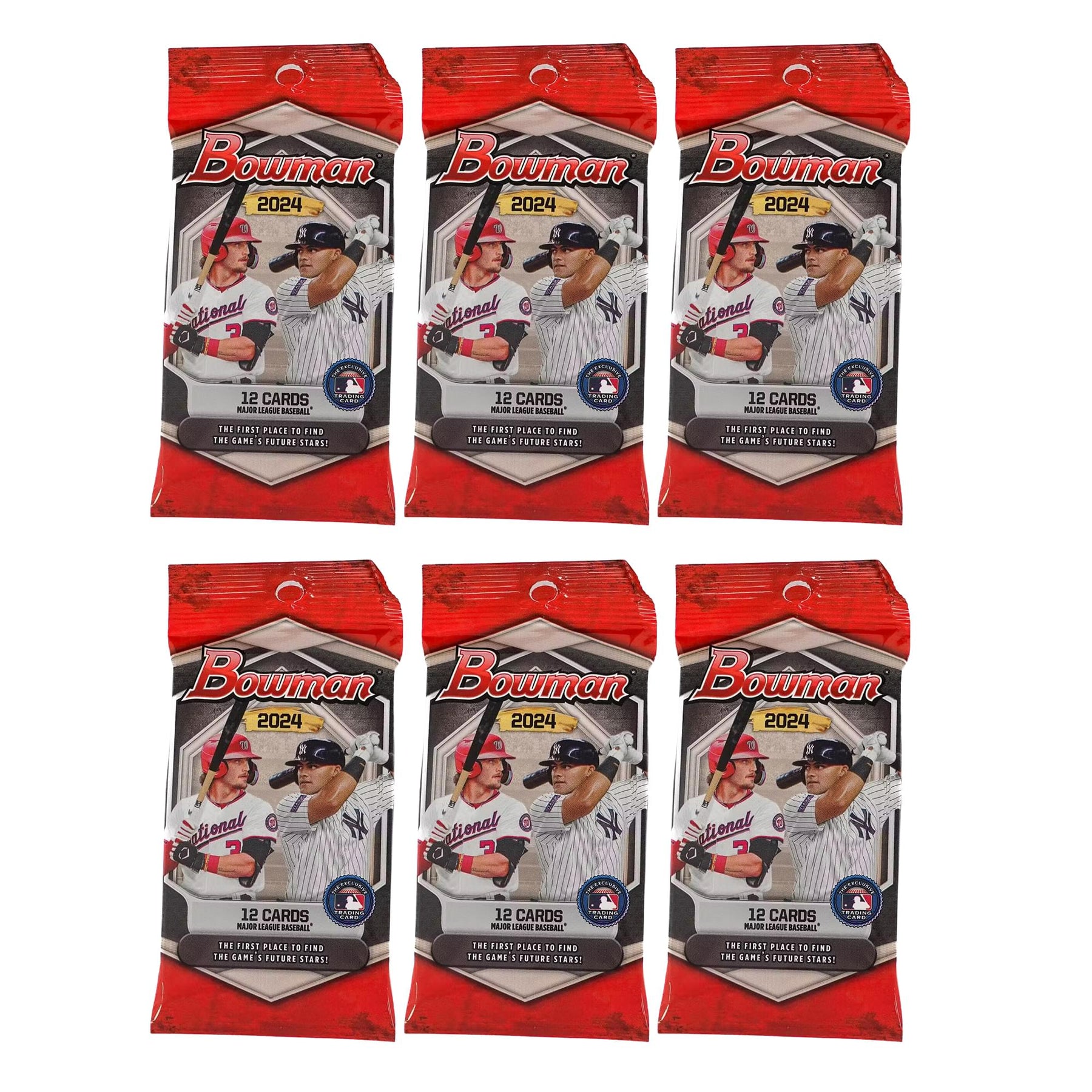 MLB 2024 Bowman Baseball Value Box | 6 Packs Per Box