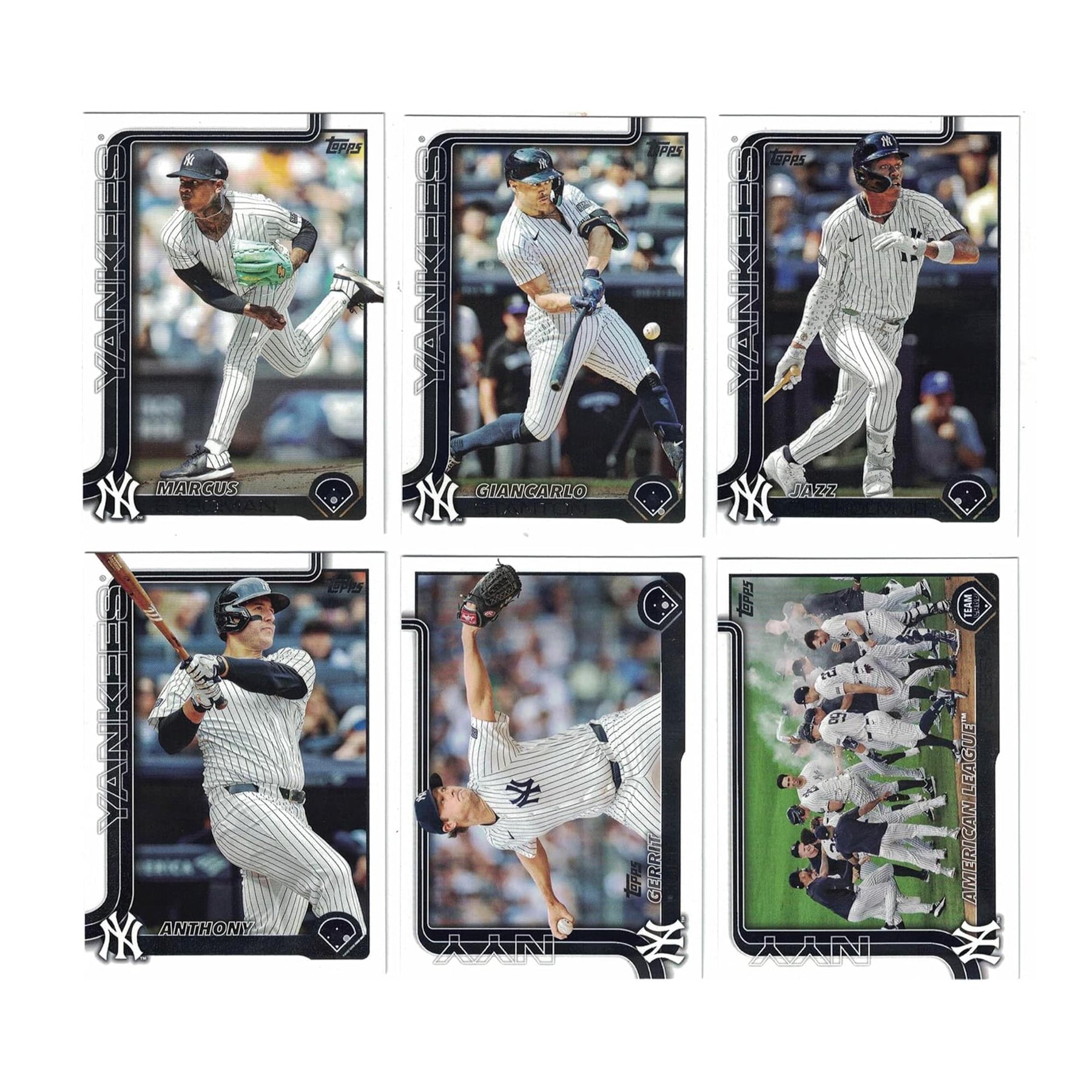 New York Yankees 2025 Topps Mini Team Set | 17 Cards Per Set