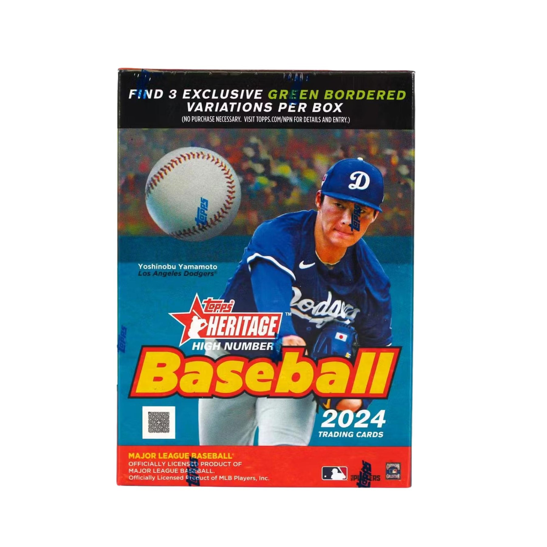 MLB 2024 Topps Heritage High Number Baseball Blaster Box| 8 Packs
