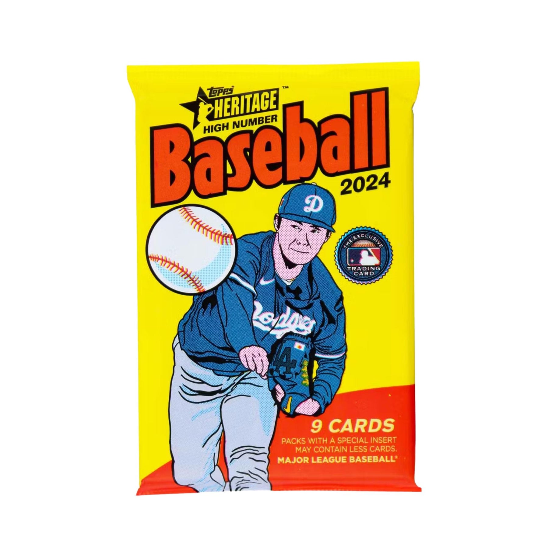 MLB 2024 Topps Heritage High Number Baseball Blaster Box| 8 Packs