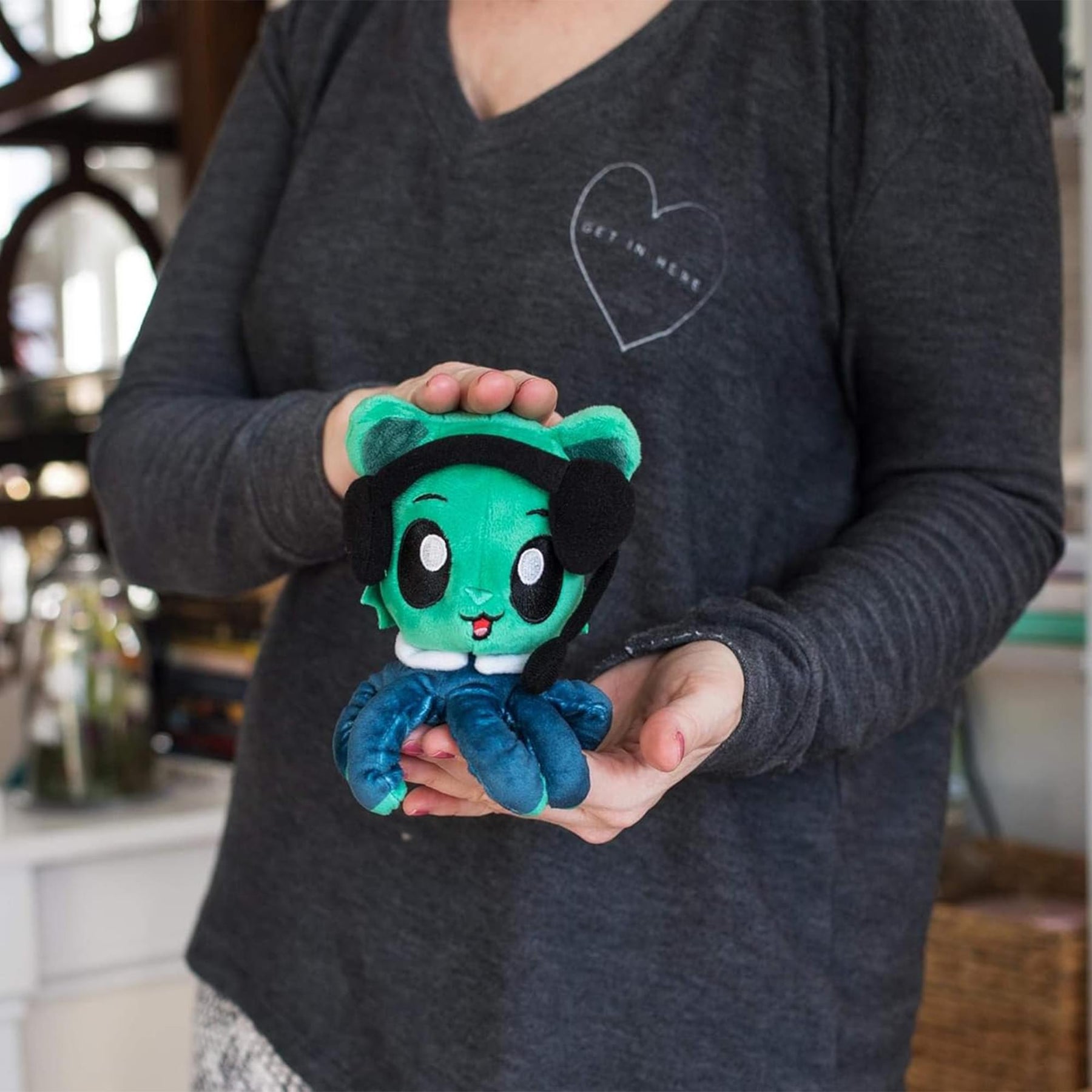 Tentacle Kitty First Responders & Essentials Little Ones Plush | Call-in Kitty