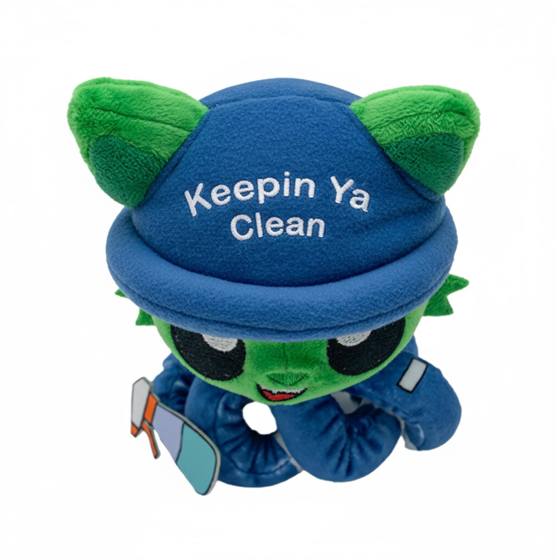 Tentacle Kitty First Responders & Essentials Little Ones Plush | Cleaner Kitty