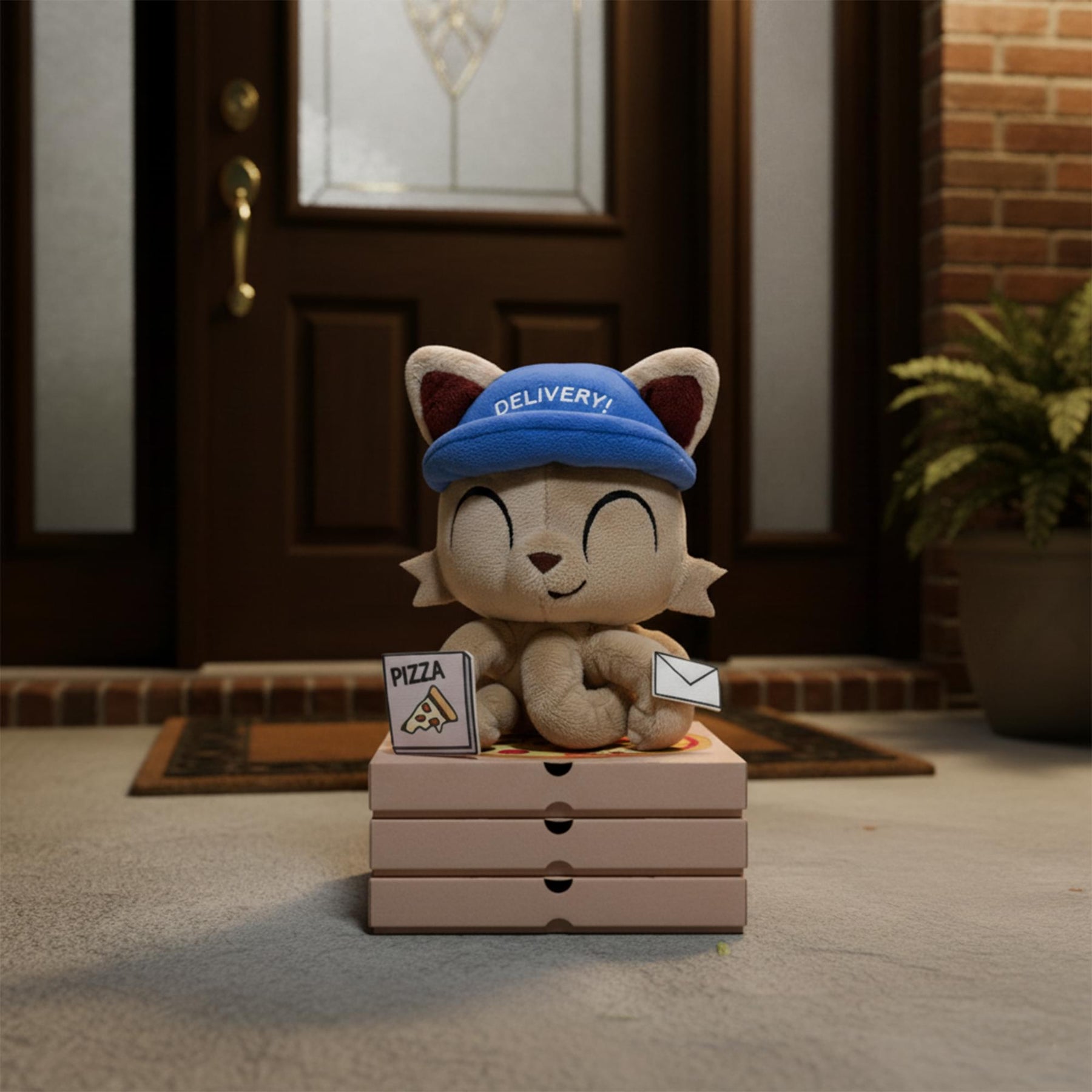 Tentacle Kitty First Responders & Essentials Little Ones Plush | Delivery Kitty