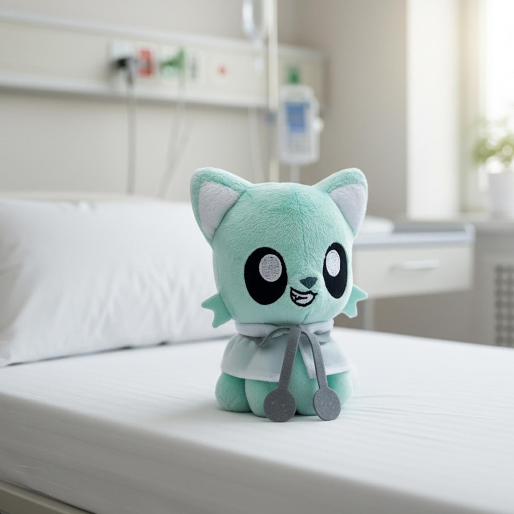 Tentacle Kitty First Responders & Essentials Little Ones Plush | Doc Kitty