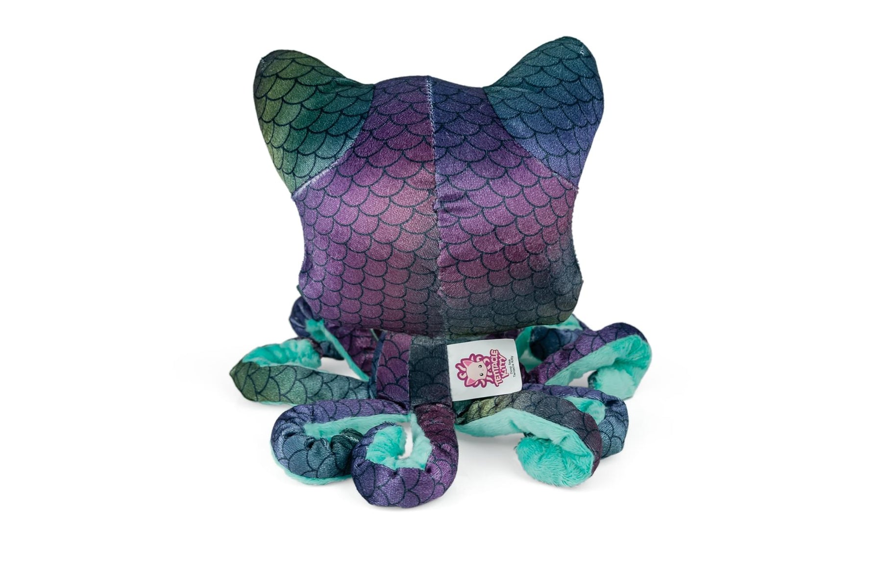 Tentacle Kitty 8 Inch Plush Animal | Deep Sea Kitty